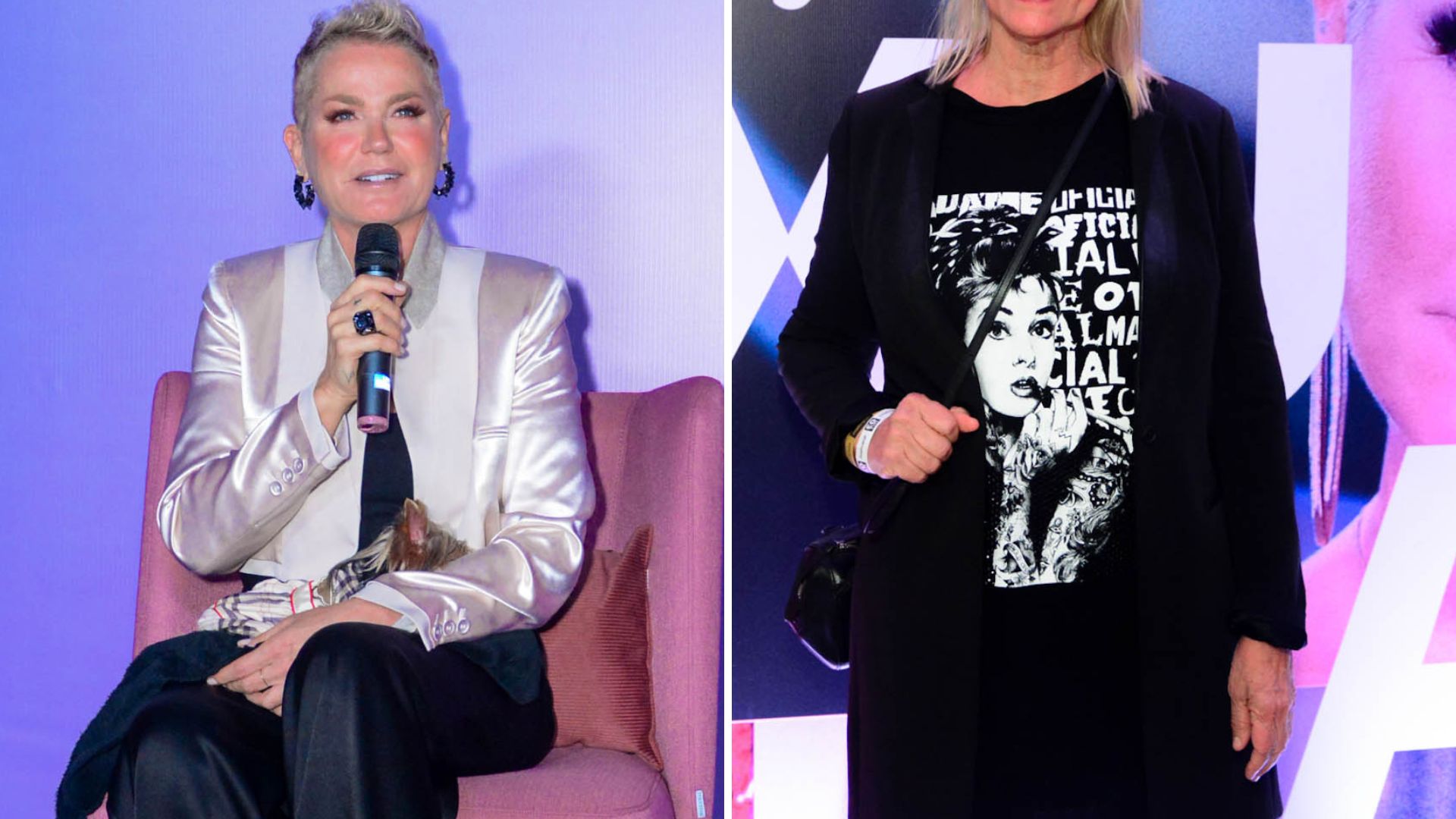 Raridade: irmã de Xuxa Meneghel aparece e mostra semelhança impressionante