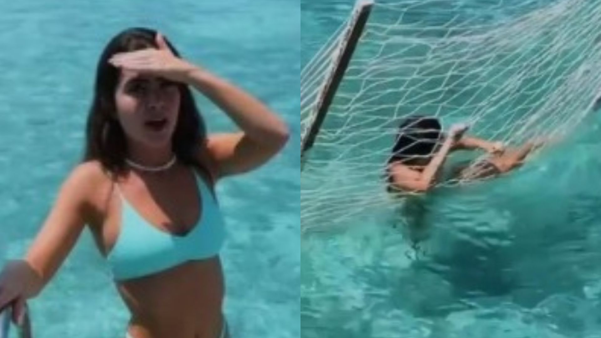 Jade Picon gera comoção ao enfrentar perrengue no mar: “Um tubarão”