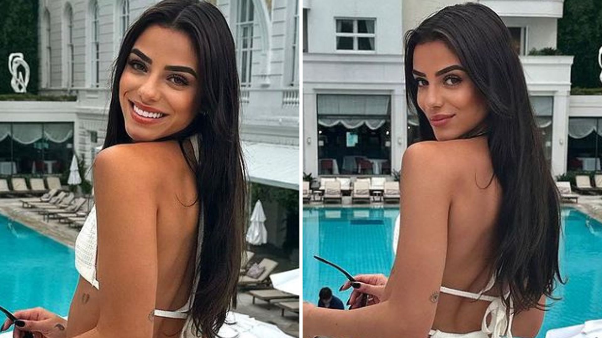 Key Alves deixa bumbum à mostra em saída de praia transparente: “Beleza surreal”