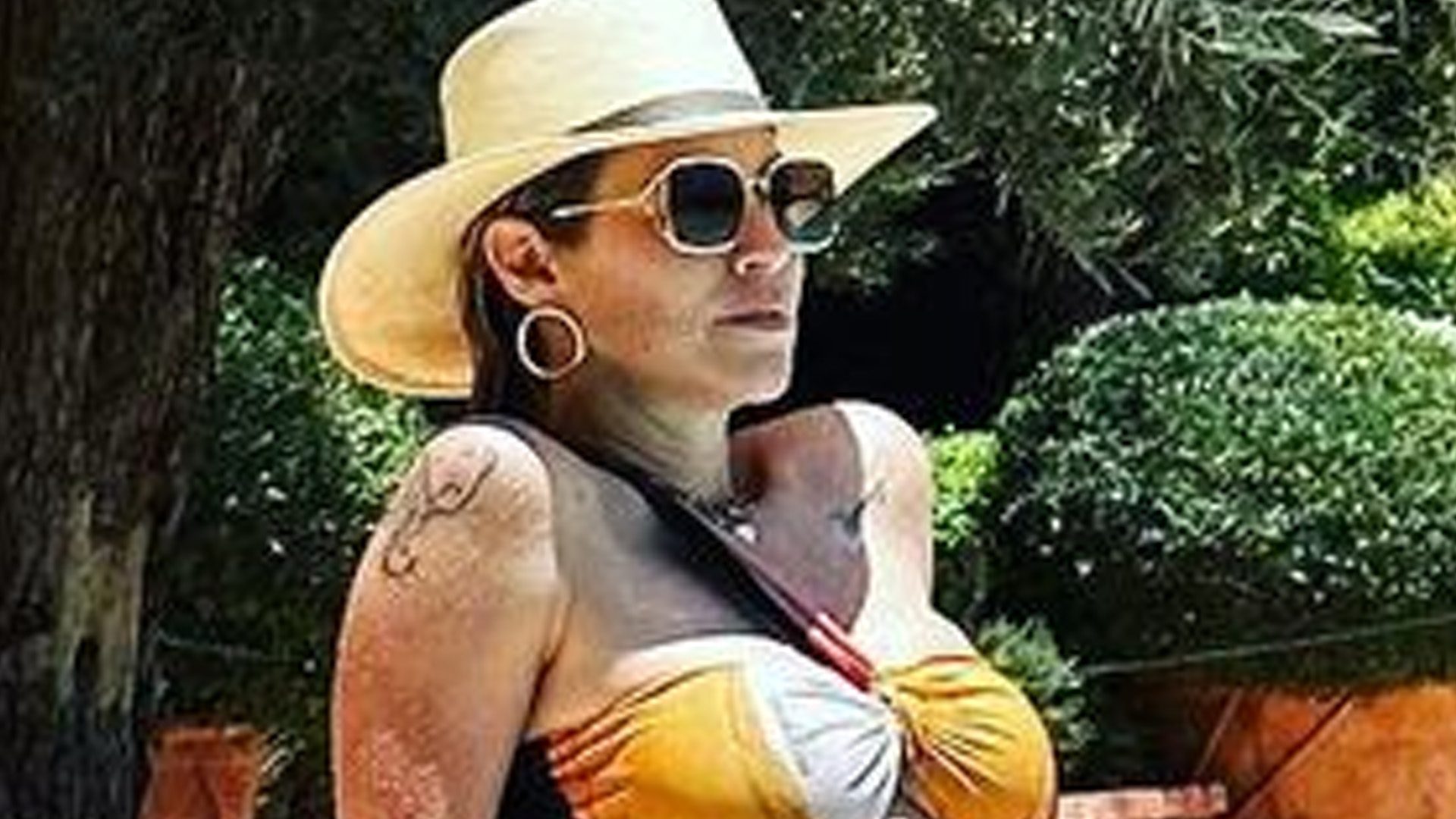 Luana Piovani deixa abdômen falar por si de biquíni no Marrocos: “Bem plena”