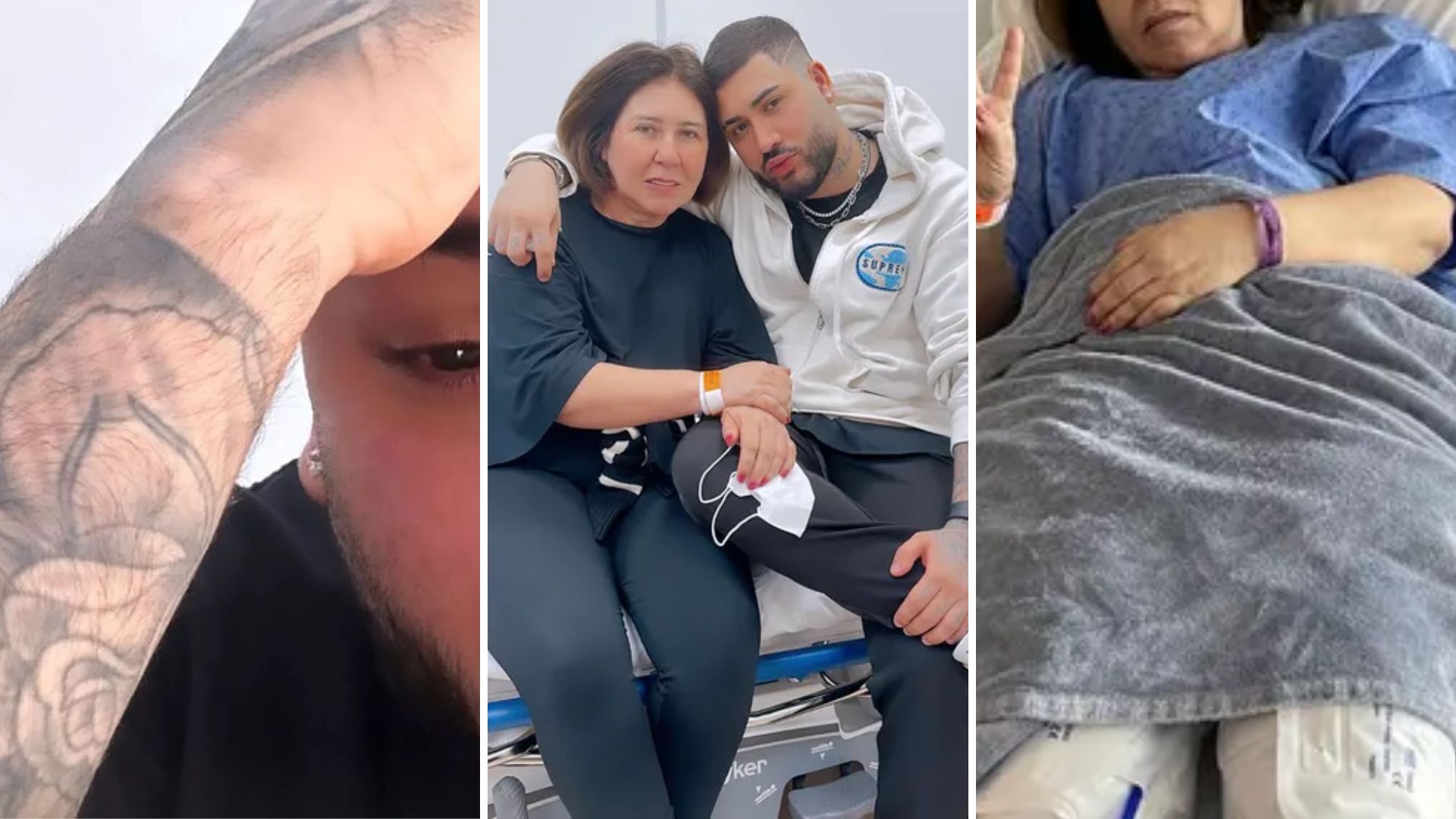 Mãe de Kevinho é internada e funkeiro faz desabafo emocionante: “Doença maldita”