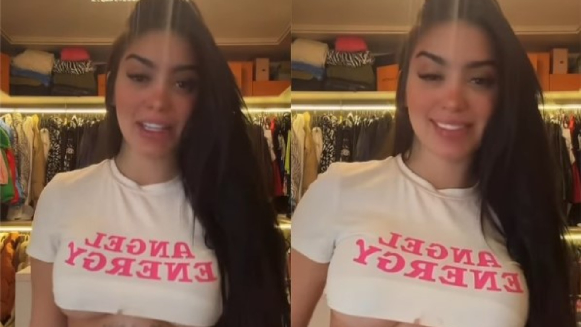 Já está grande! MC Mirella mostra barriguinha de grávida em momento descontraído