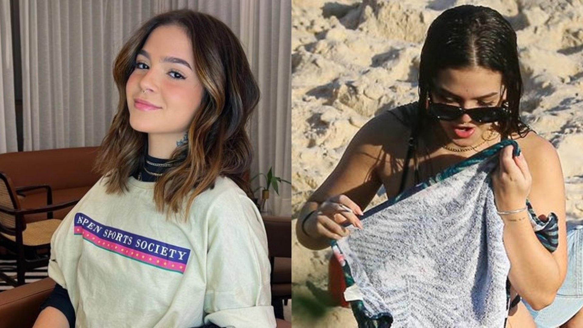 Mel Maia tem imagem explodida pelo tráfico após flagra fumando na praia; entenda