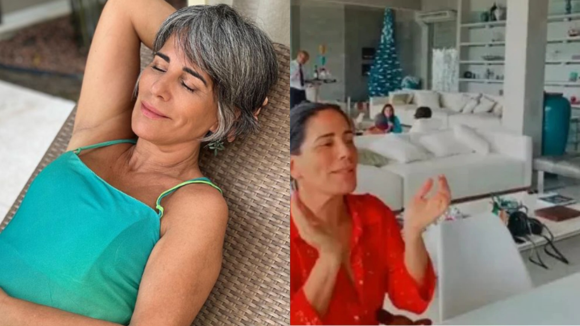 Sótão, piscina de luxo e heliponto: Gloria Pires mora em mansão enorme no Rio