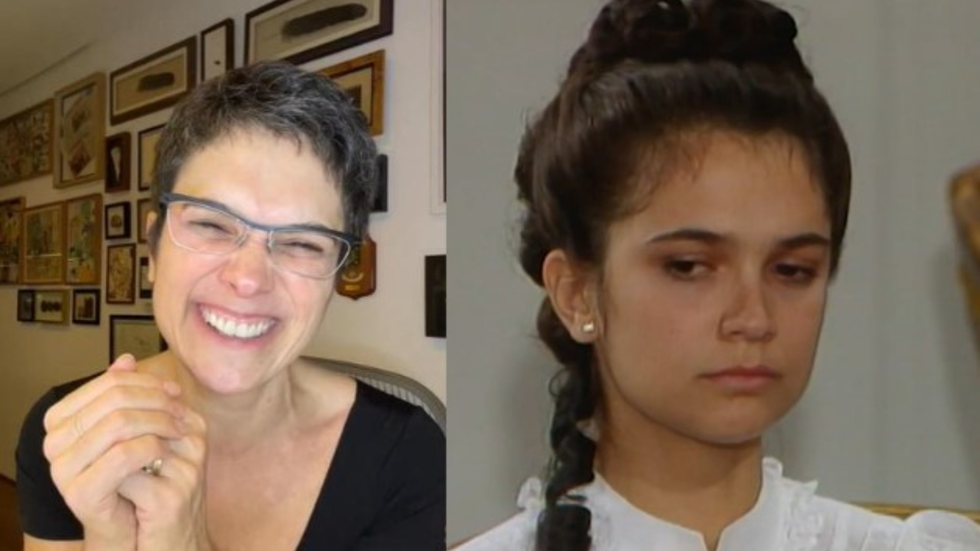 Hoje jornalista, Sandra Annenberg teve longa carreira como atriz no passado
