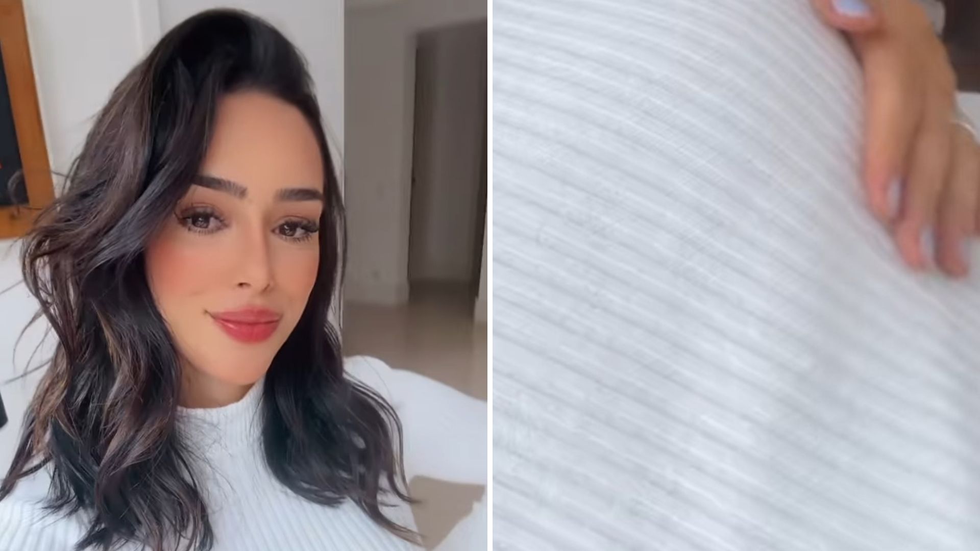 Namorada de Neymar, Bruna Biancardi mostra evolução da barriga na gravidez