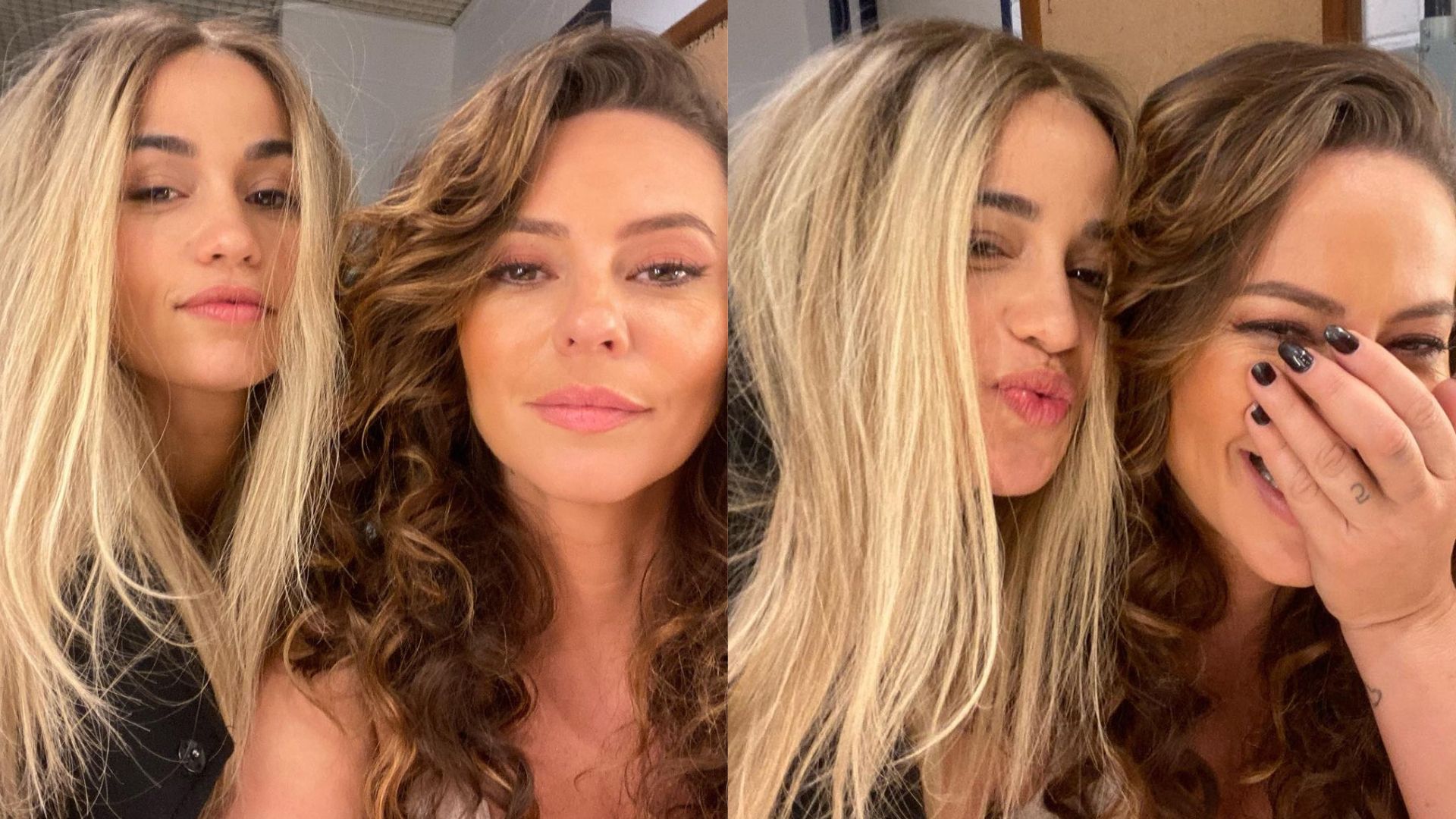 Que casal! Paolla Oliveira se surpreende com declaração de Nanda Costa: “Muito apaixonada”