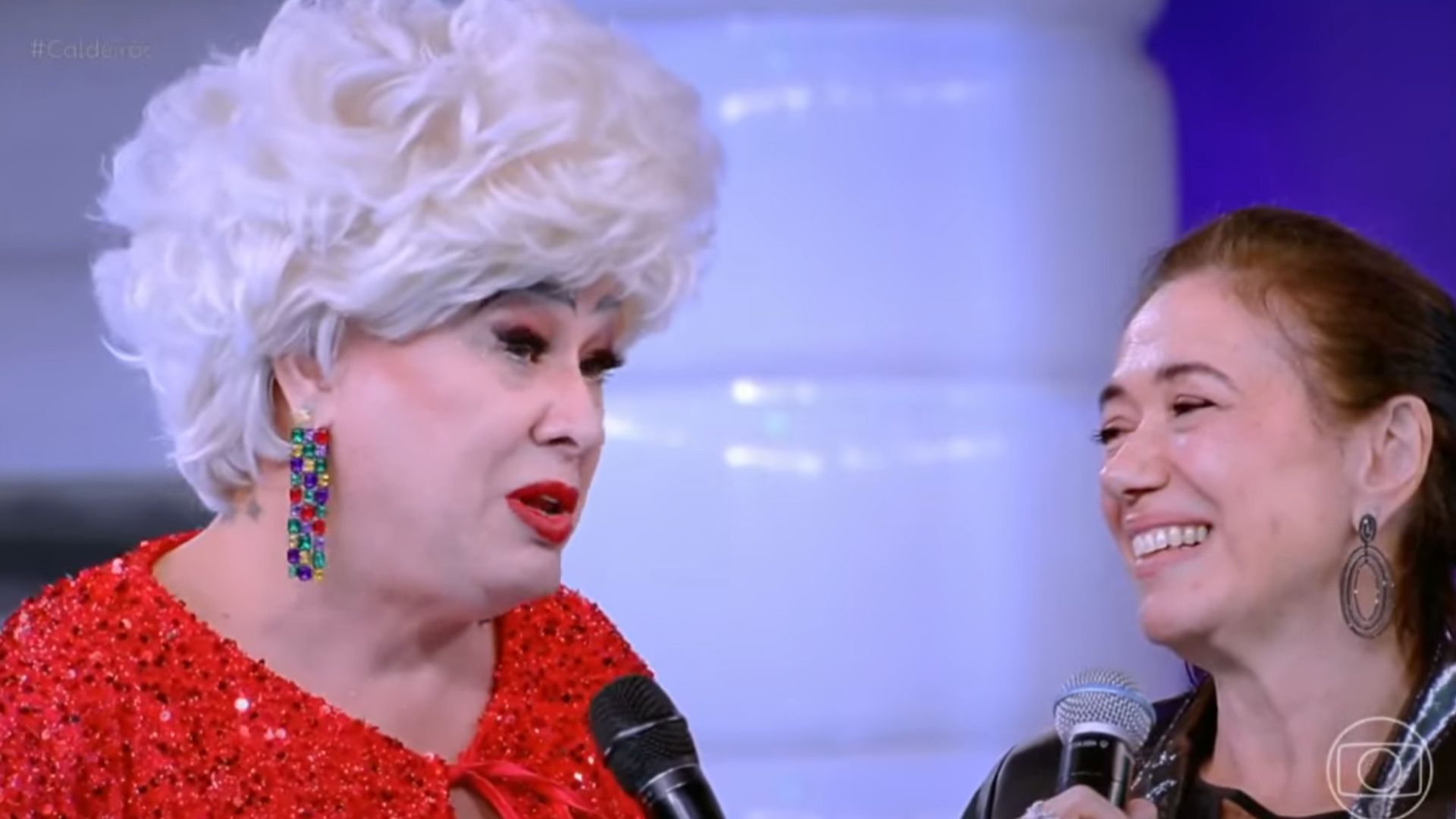 Nany People chora ao falar de amizade com Lilia Cabral no ‘Caldeirão’: “Acolheu”
