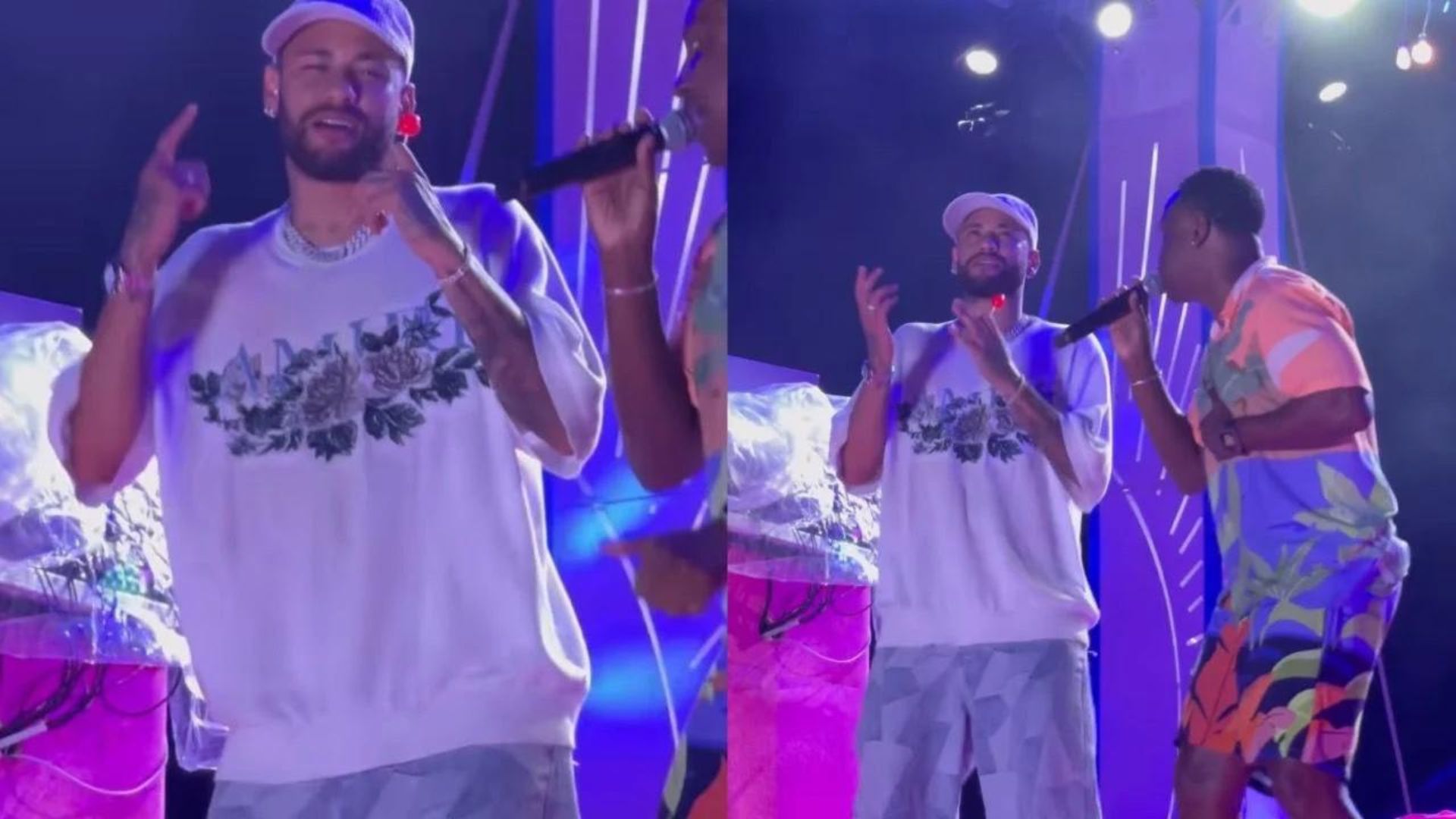 Massacrado! Neymar é vaiado e passa vergonha ao subir no palco em show