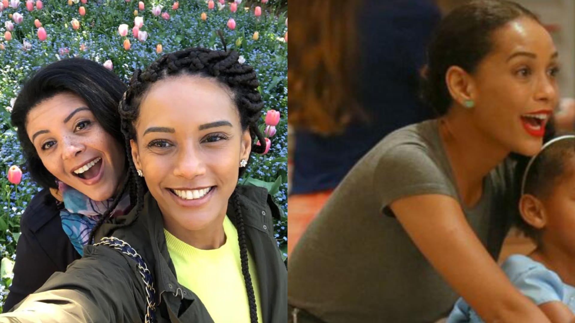 Taís Araujo teve ajuda da irmã para trazer filha caçula ao mundo