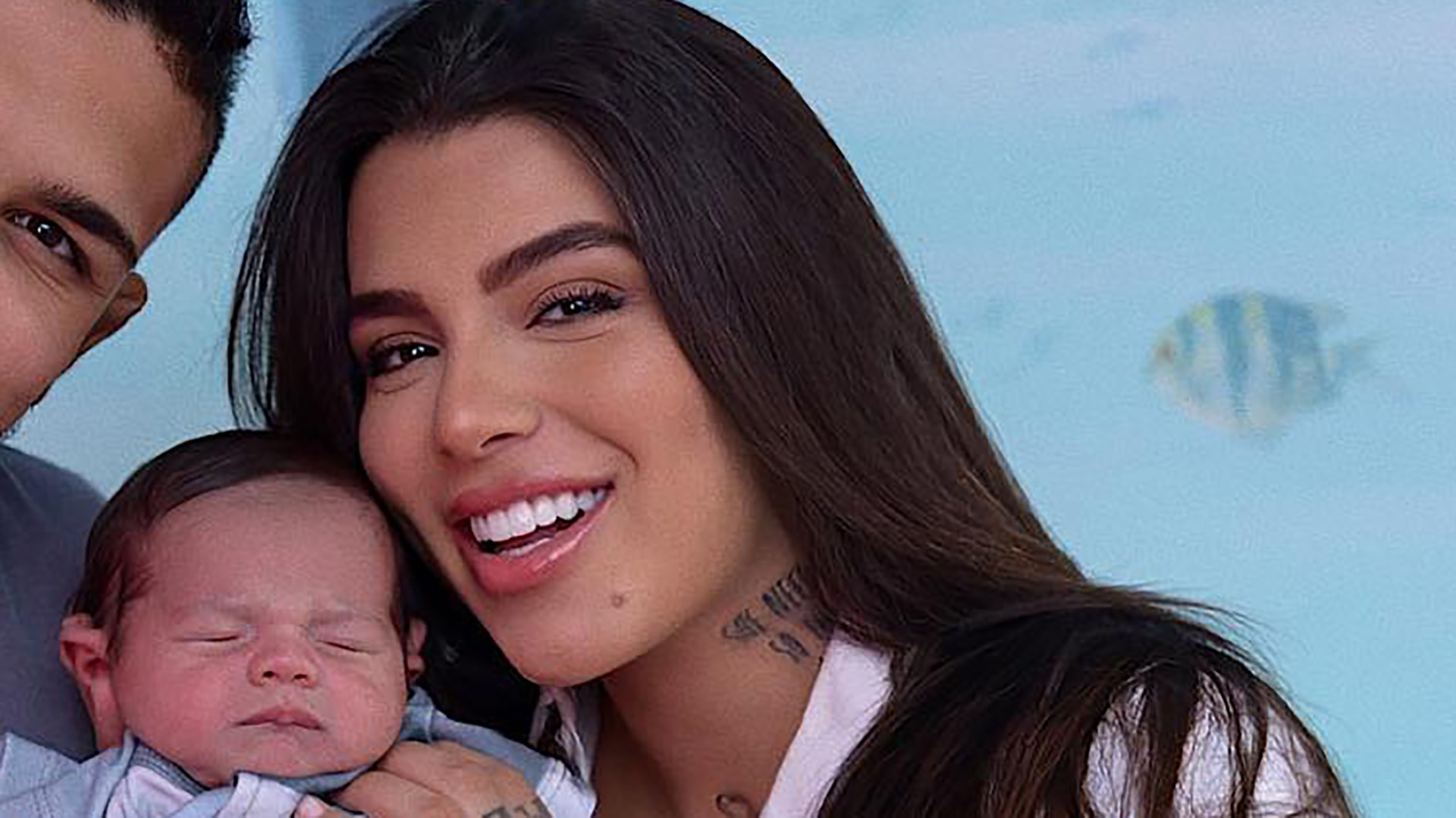 Petra Mattar mostra primeiro clique com pai de seu filho: “A cara dele”