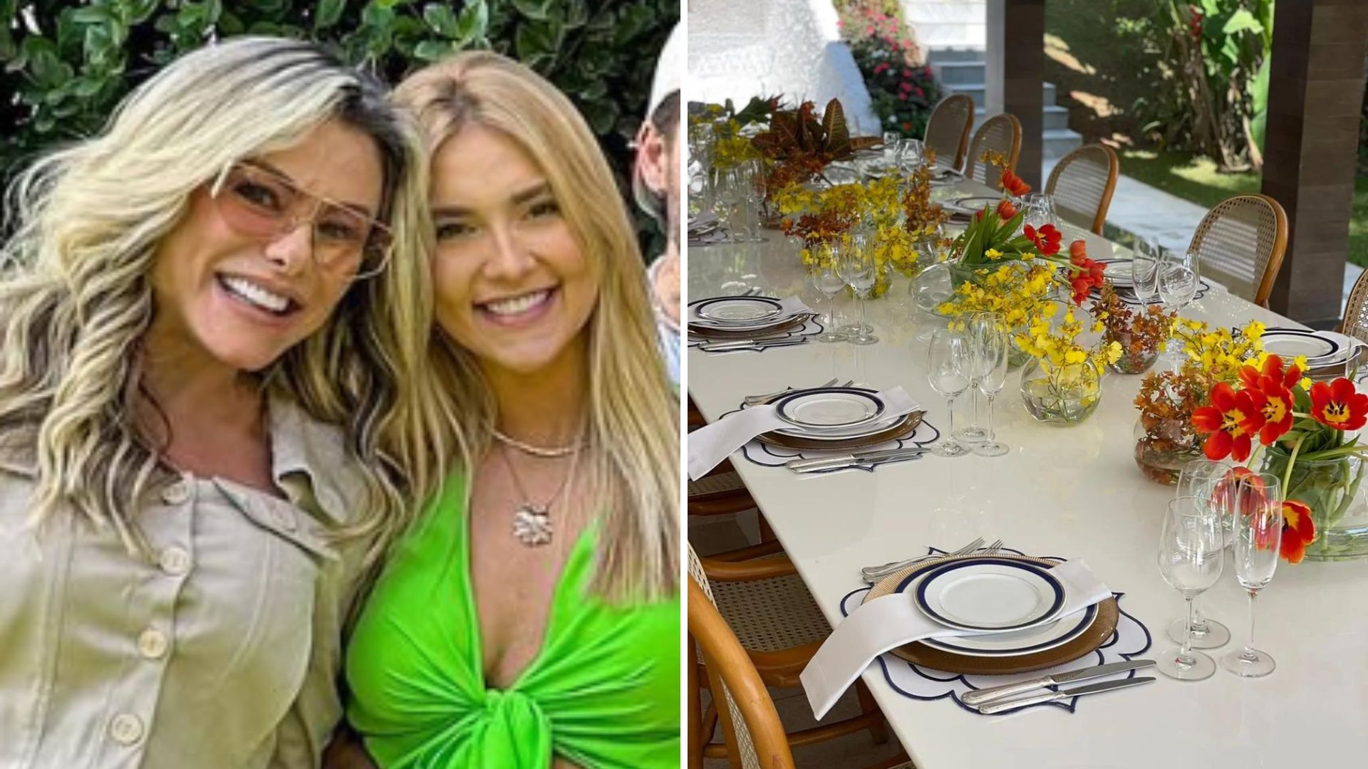 Poliana Rocha e Virgínia Fonseca montam cardápio de luxo para almoço de R$ 735 mil