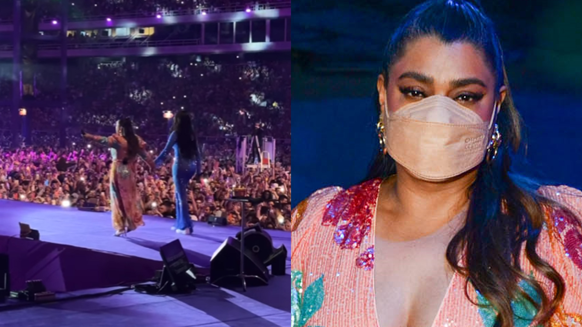 Preta Gil humilha ex-marido no palco do Numanice com Ludmilla: “Não perdoa”