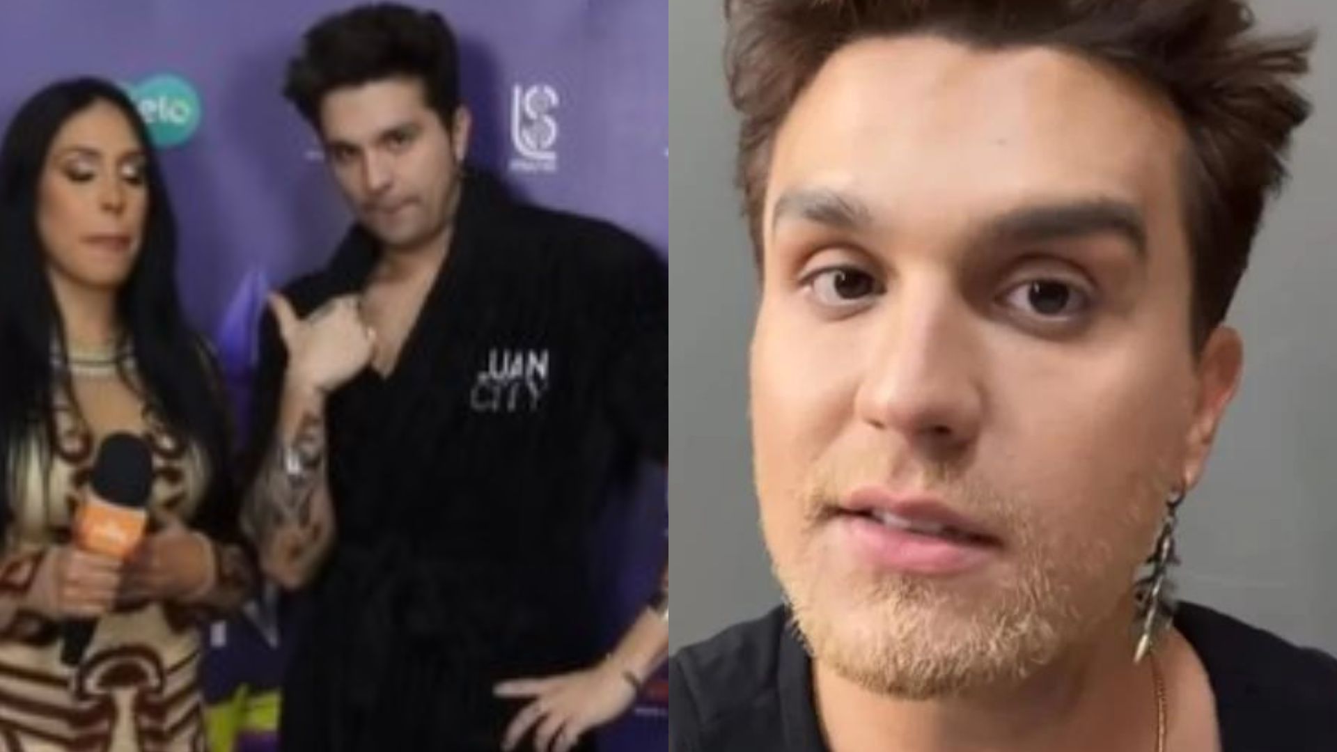 Repórter trava durante entrevista com Luan Santana e cantor tem reação inesperada: “Tenso”