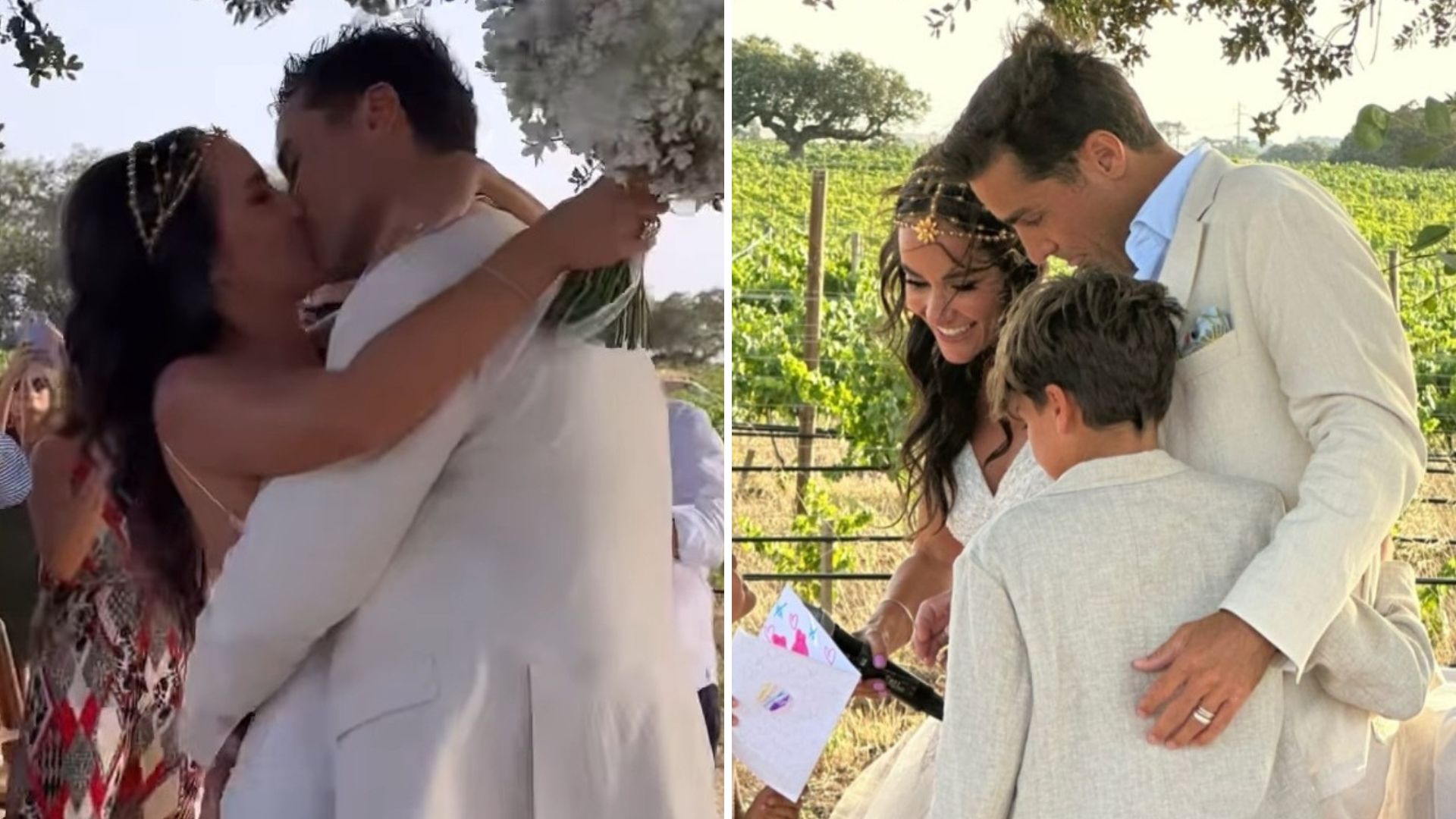 Ricardo Pereira renova os votos de casamento em Portugal: “Todo amor do mundo”
