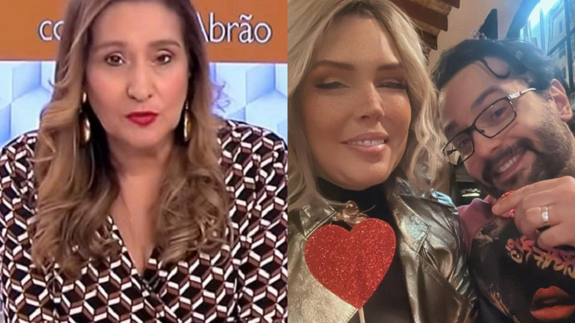 Sonia Abrão se emociona e entrega casamento de Simony ao vivo