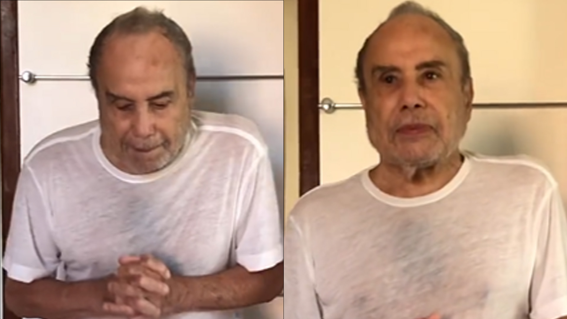 Após internação, Stênio Garcia fica apavorado com chance de sequela grave: “Medo”