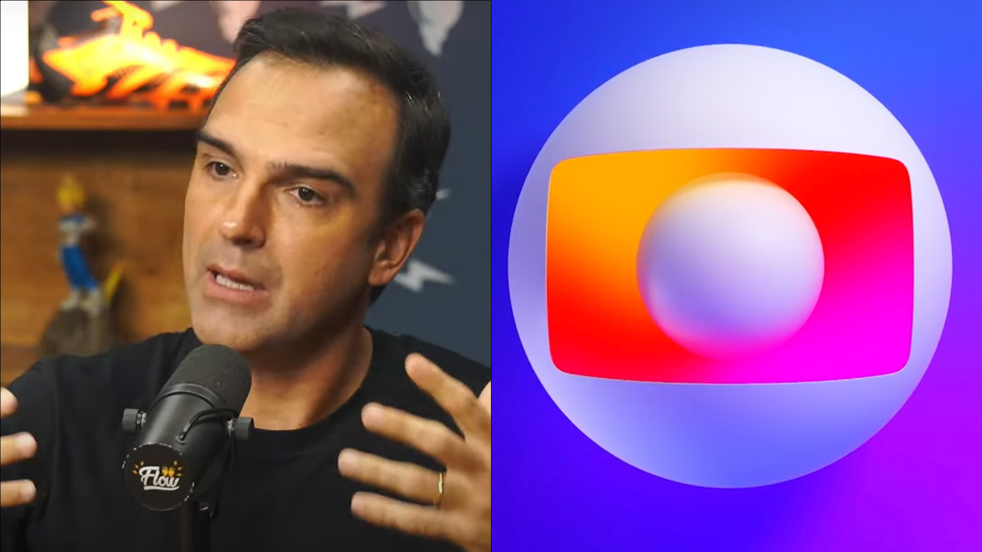 Tadeu Schmidt choca ao revelar veto de trabalho na Globo: “Já estou fora”