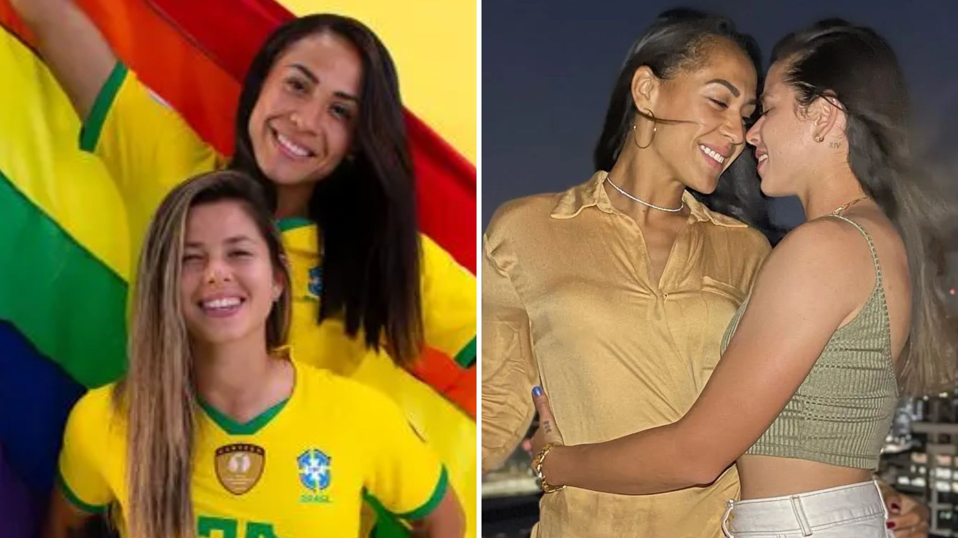 Uma de cada vez! Por pouco, casal de jogadoras quase dividiu campo na Copa do Mundo