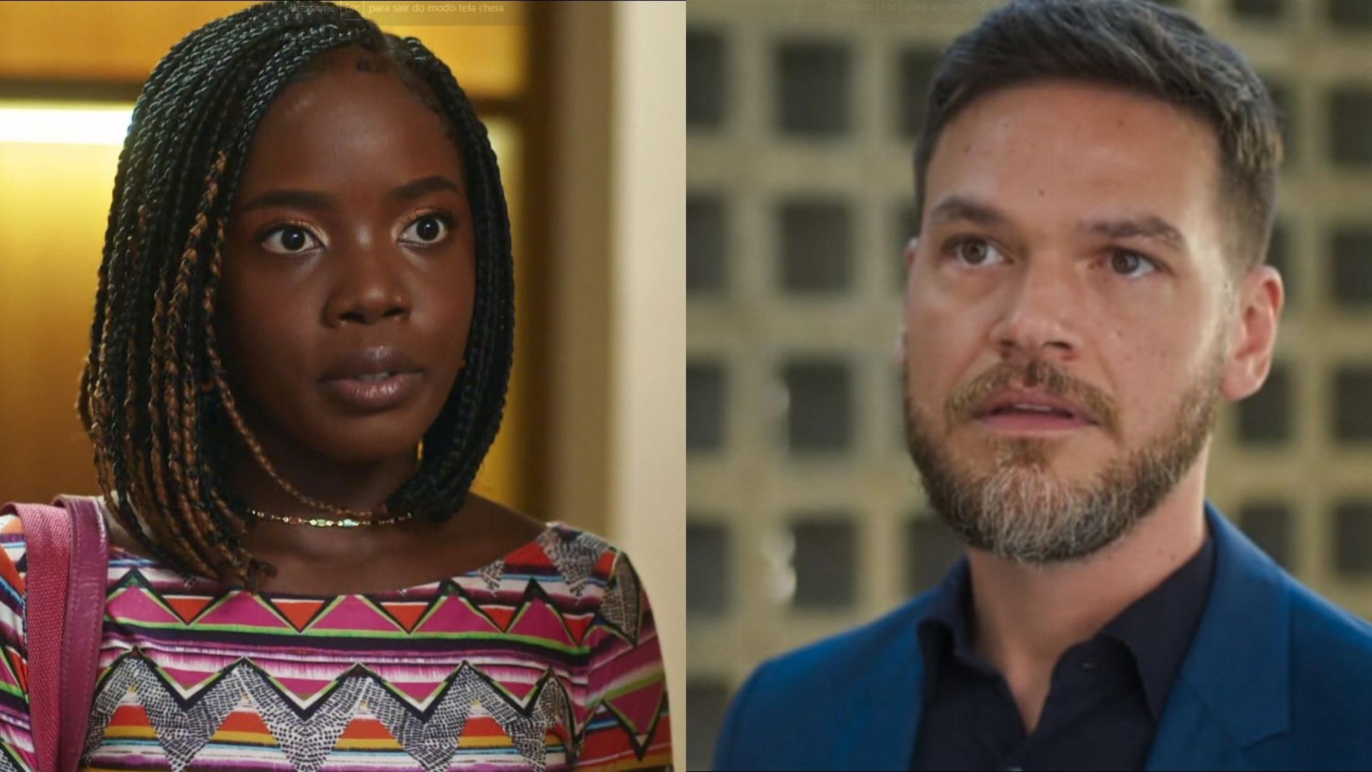 Vai na Fé: Escapando da prisão, Kate debocha de Theo e sofre consequências drásticas