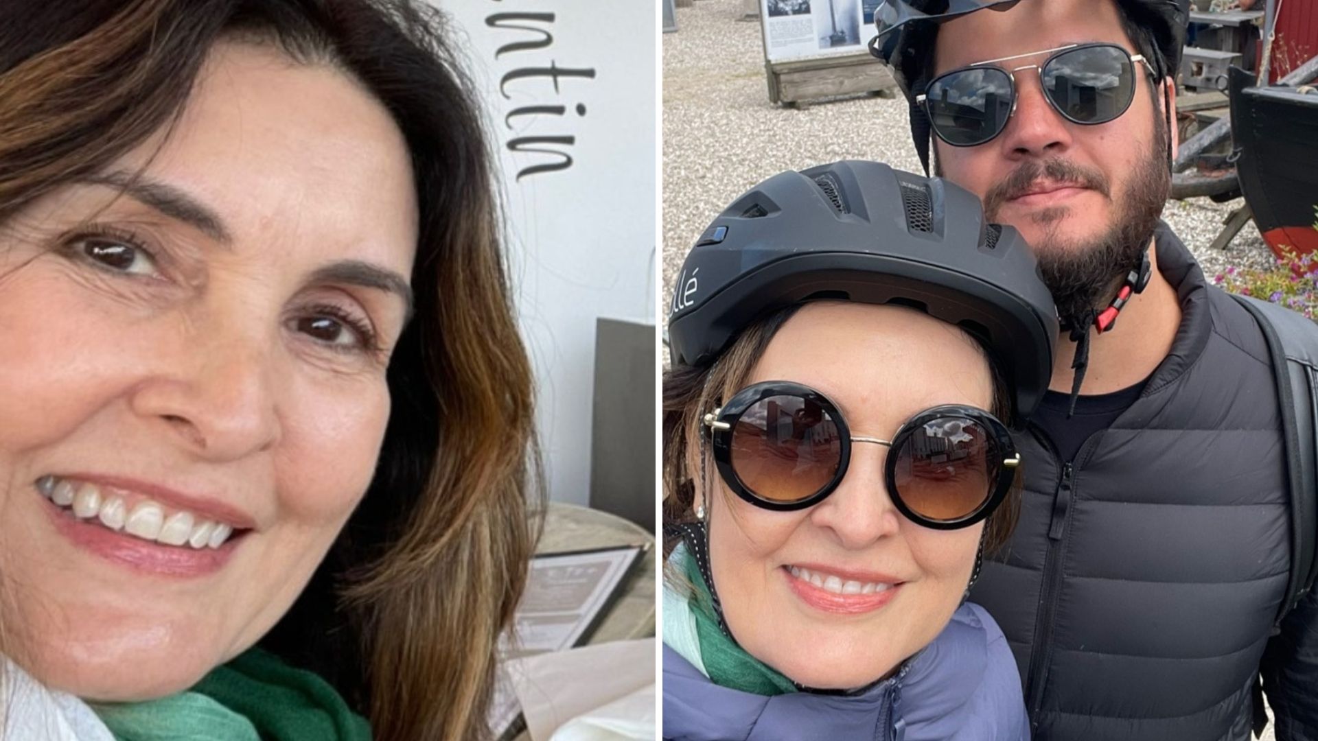 Viagem romântica: Fátima Bernardes e Túlio Gadêlha curtem férias na Dinamarca: “Primeira vez”