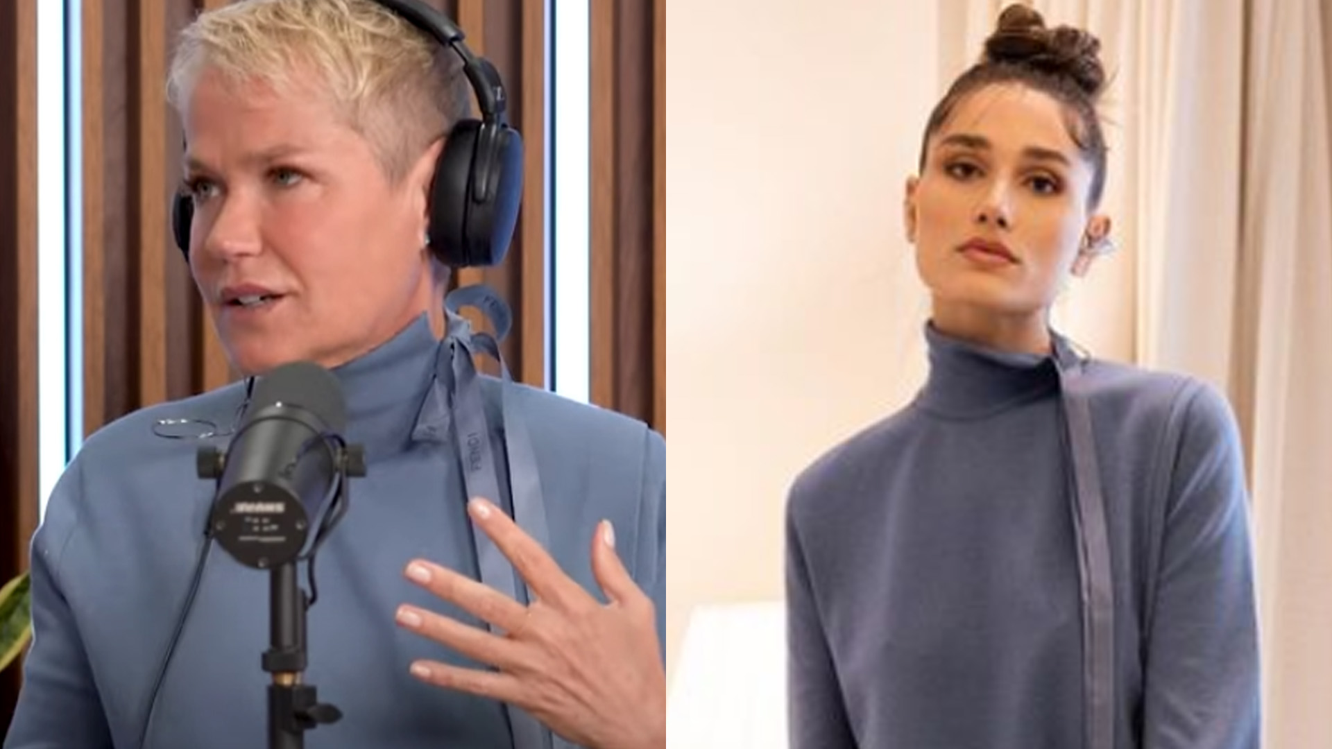 Eternamente jovem, Xuxa empresta look de R$ 20 mil de Sasha Meneghel