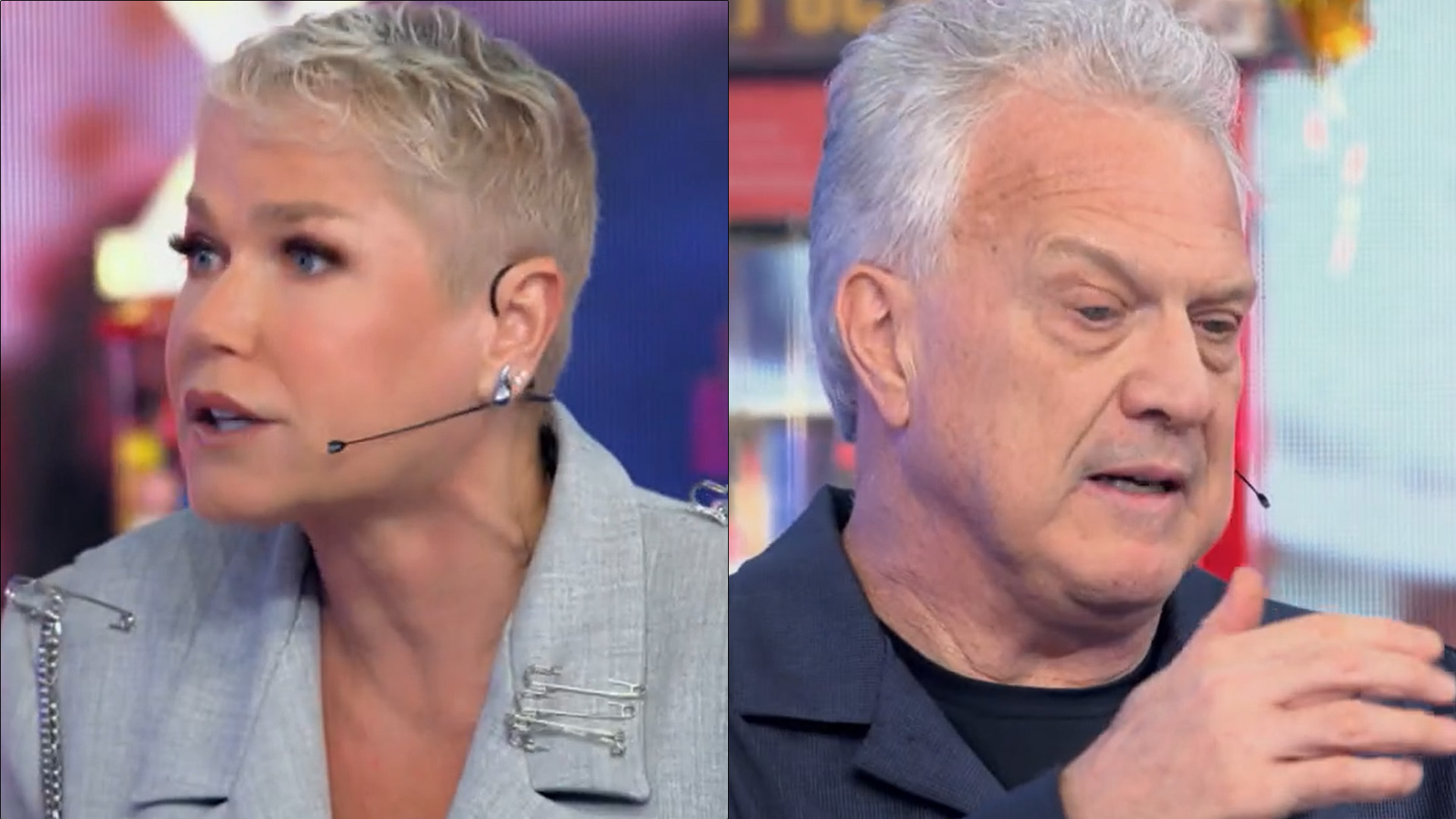 Xuxa Meneghel perde paciência após Pedro Bial aliviar para Marlene Mattos: “Me chicoteava”