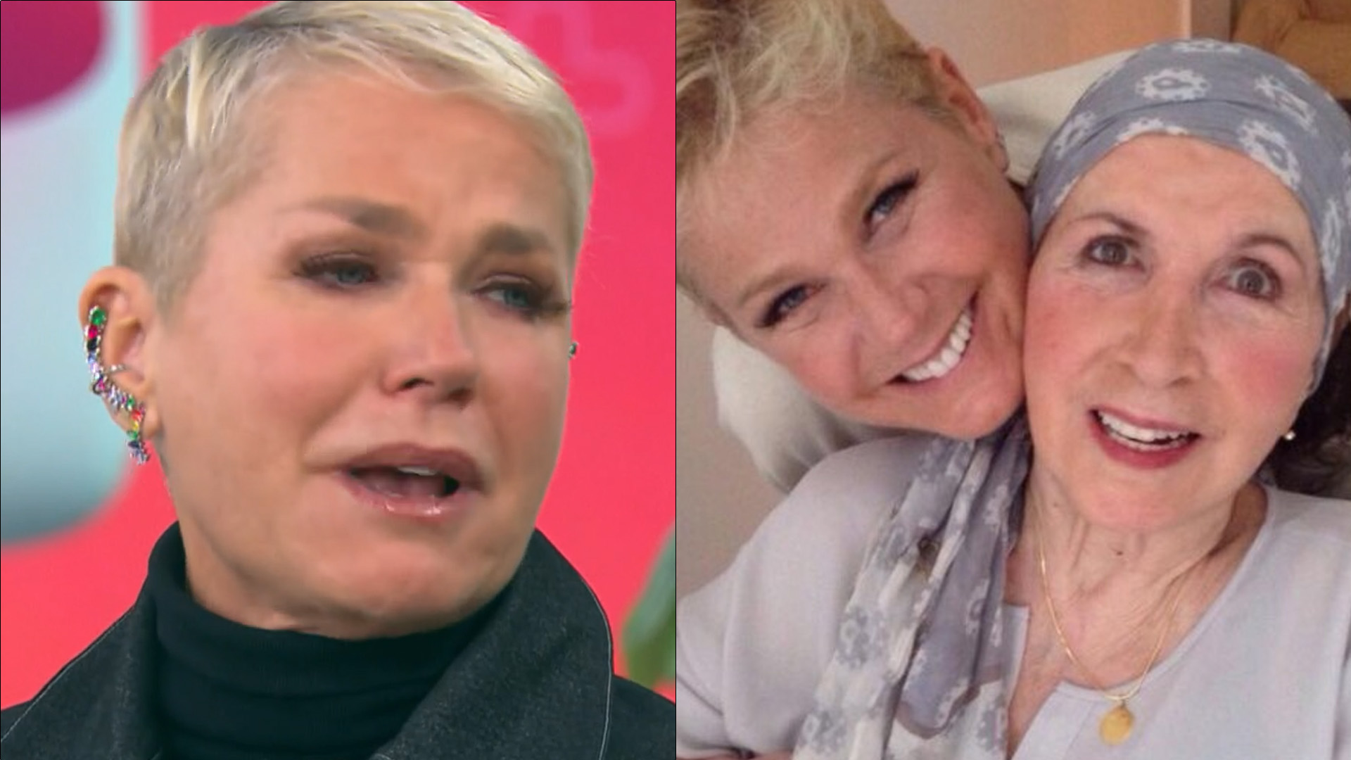 Emocionada, Xuxa Meneghel detalha milagre tocante durante coma da mãe: “Ela voltou”