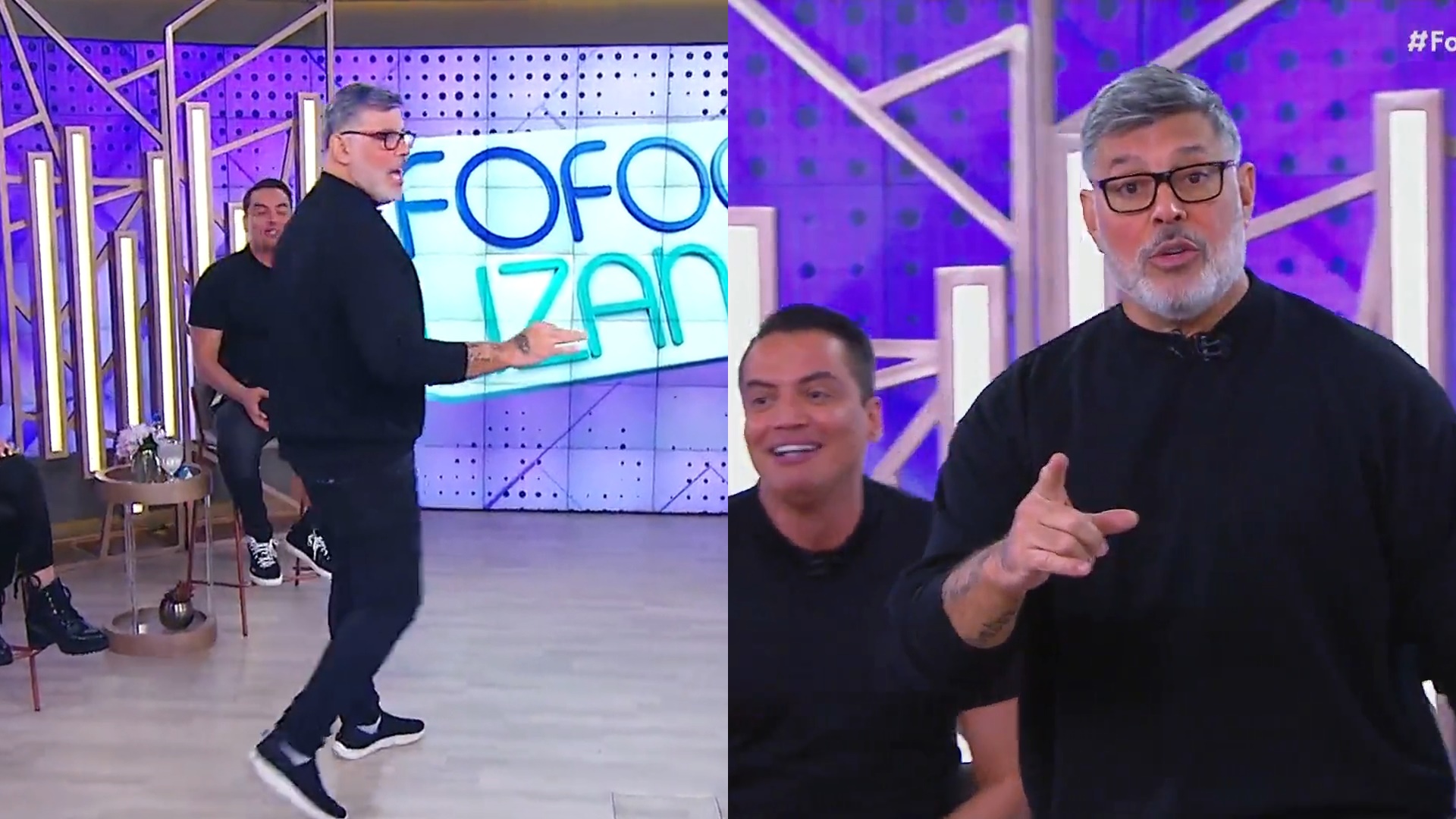 Alexandre Frota invade programa ao vivo no SBT e ataca Leo Dias: “Cansei de esperar”