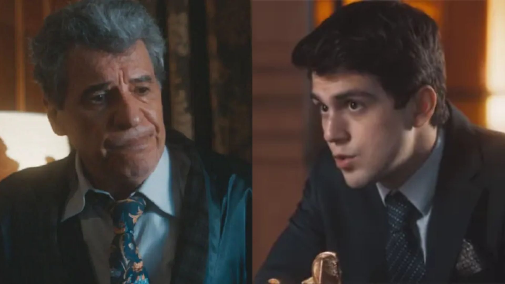 Amor Perfeito: Após discutir com Julio, Anselmo se descontrola e releva: “Sou seu pai!”