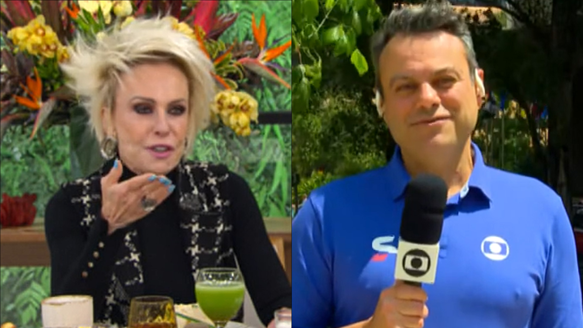 Ao vivo, Ana Maria Braga polemiza com pergunta inusitada a repórter: “Pau Grande”