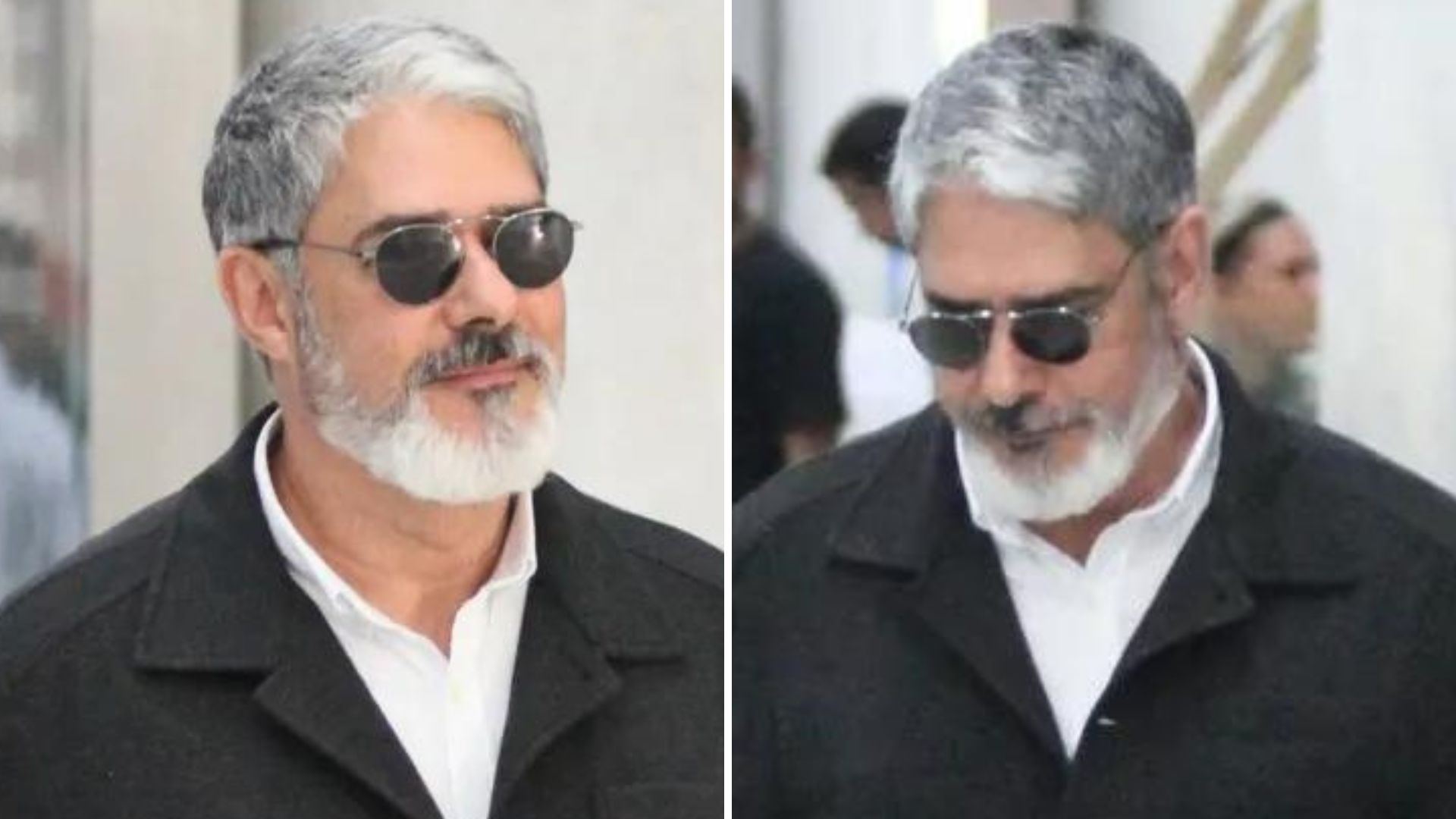 Aprovado? William Bonner aposta no básico para desembarcar em aeroporto do Rio