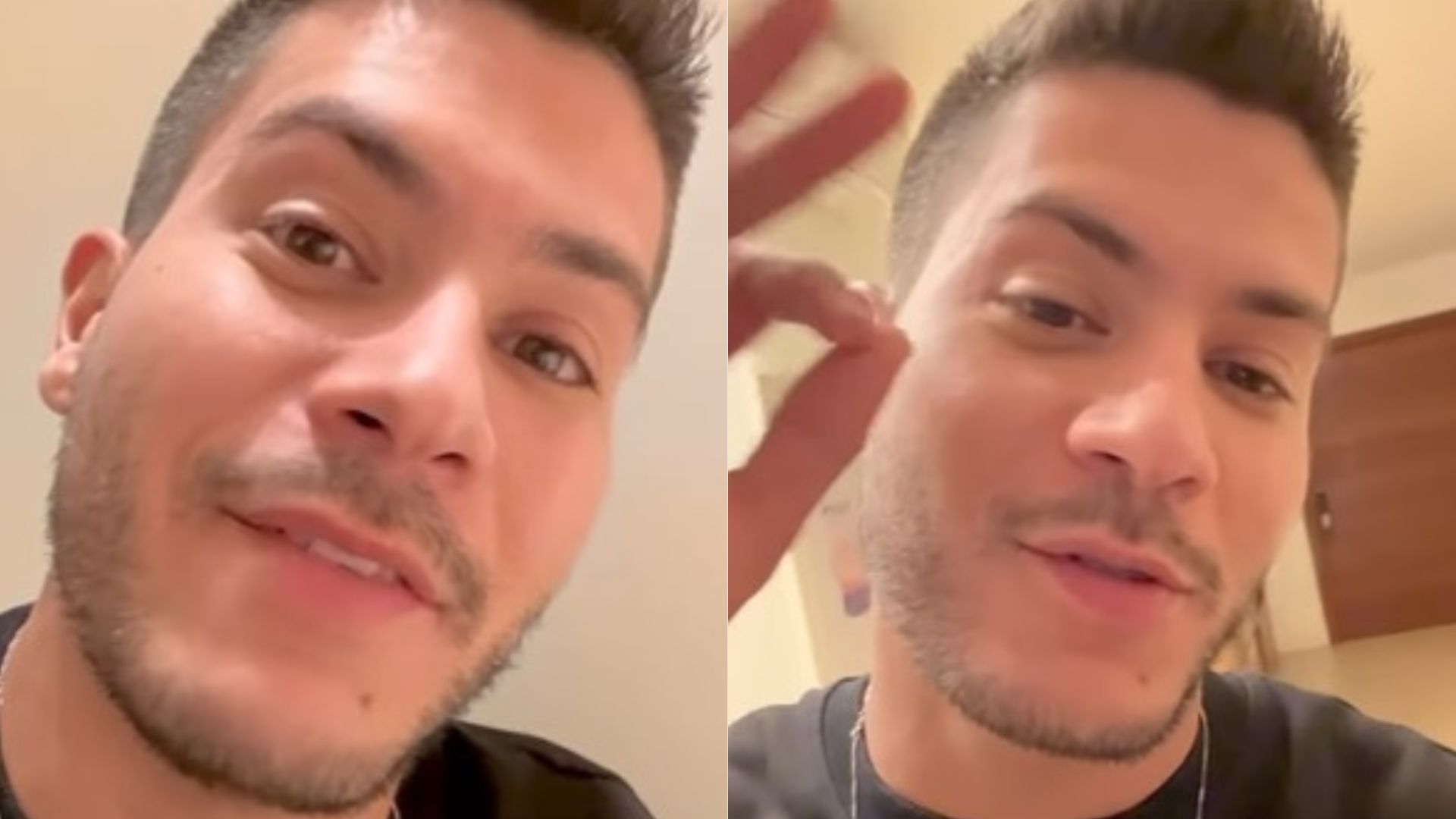 Gente? Arthur Aguiar dá nome de ex-BBB para nova integrante da família