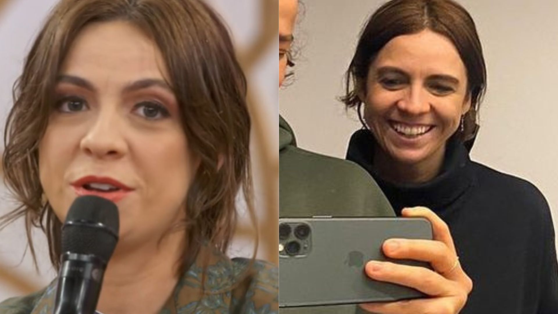 Atriz de ‘Terra e Paixão’ ganha declaração da esposa no ‘Encontro’: “Te amo”