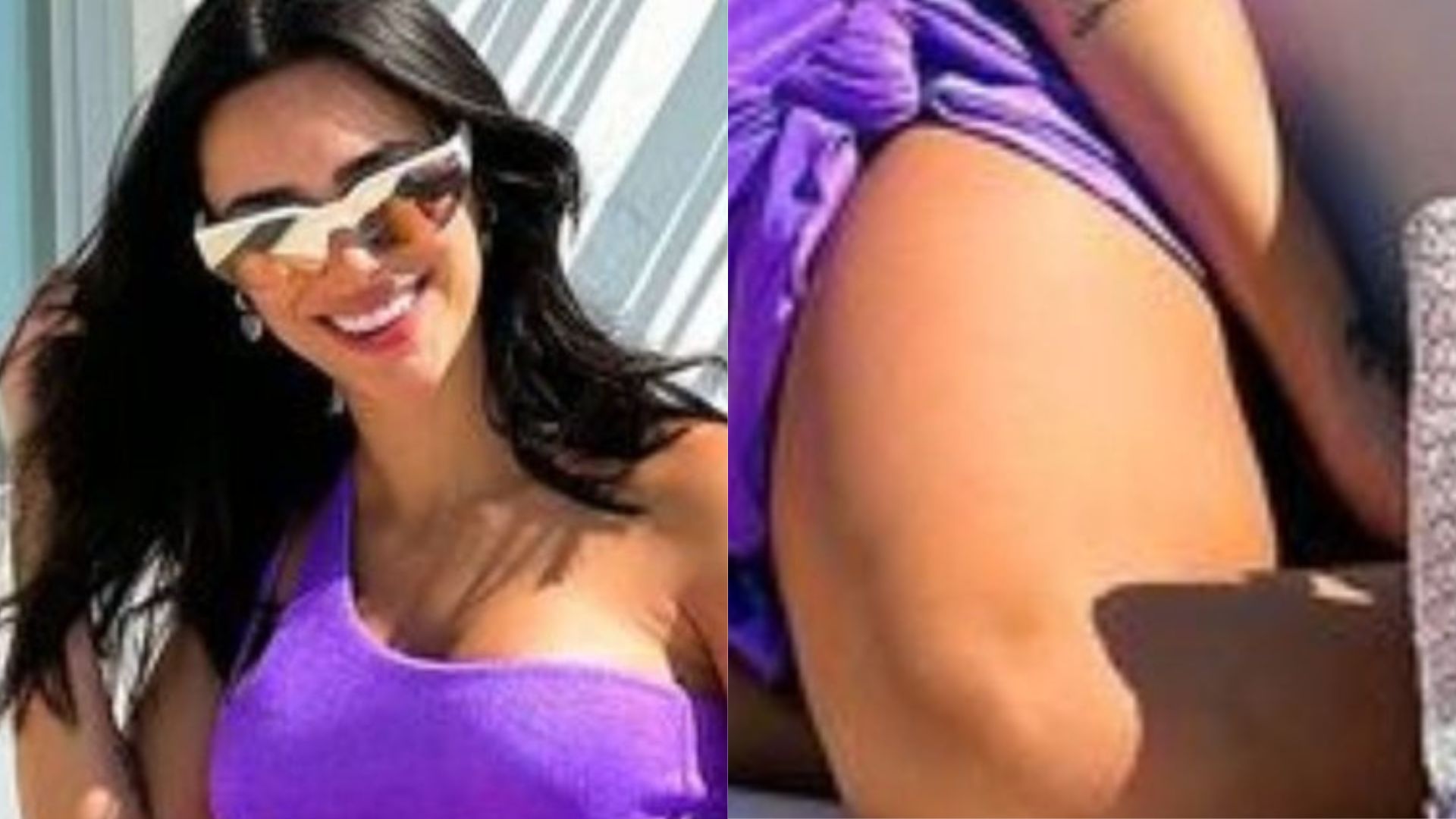 Bruna Biancardi exibe barriguinha de grávida em maiô recortado e tamanho impressiona: “Perfeita”