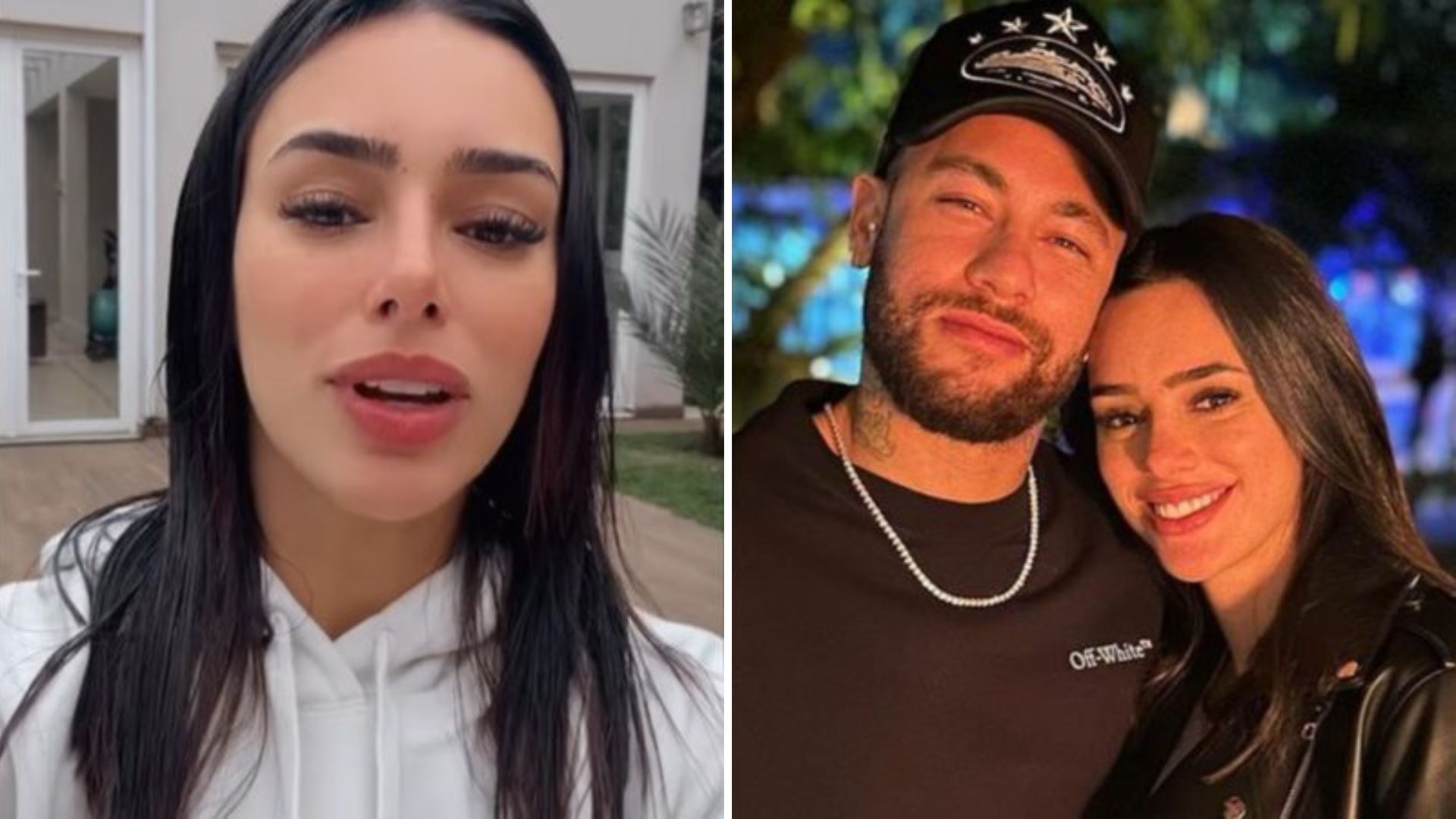 Bruna Biancardi reage sobre suposto relacionamento aberto com Neymar: “Mostra as provas”