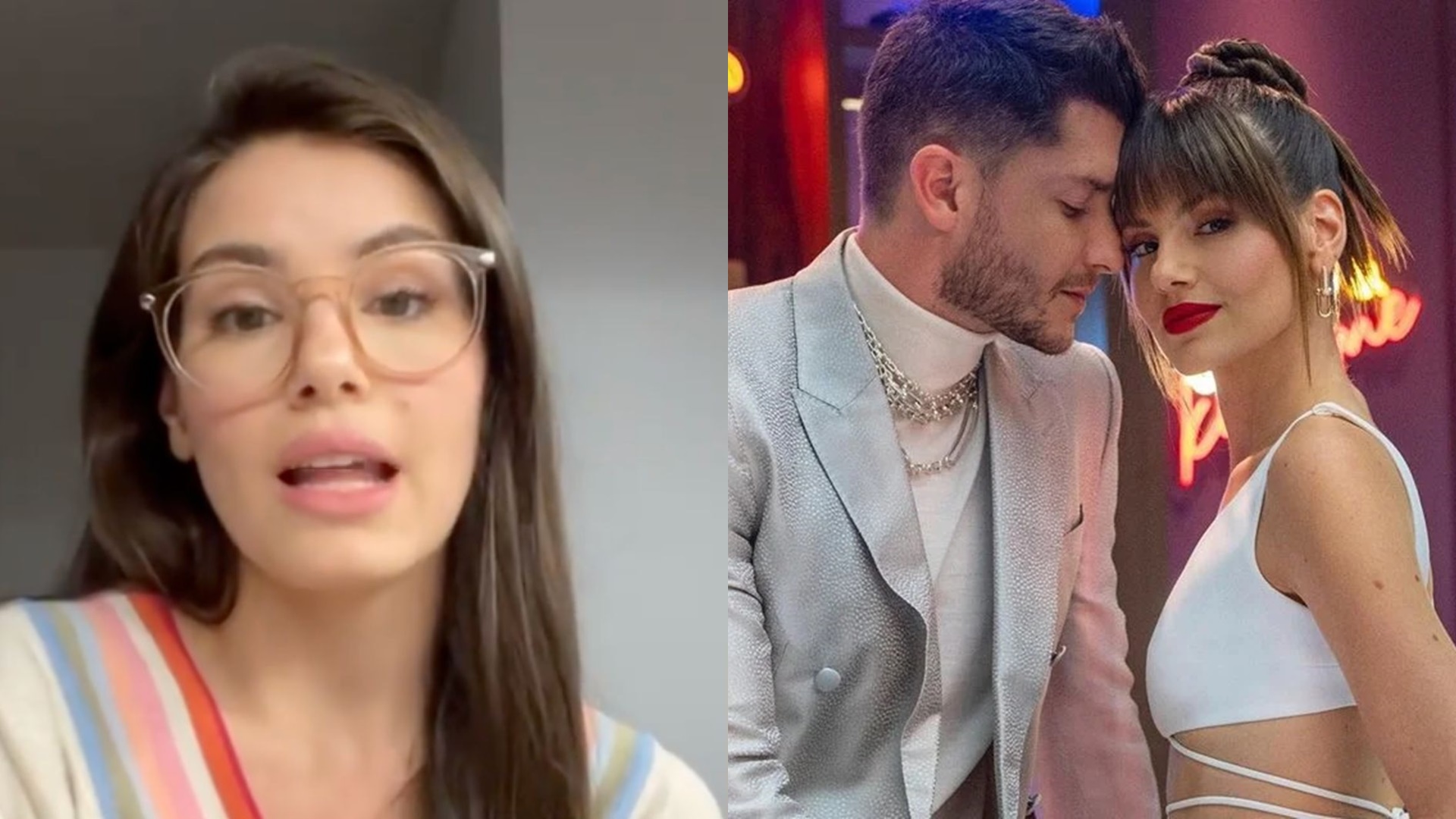 Camila Queiroz detona jornalista ao ser acusada de golpe com Klebber Toledo: “Sobre nós”