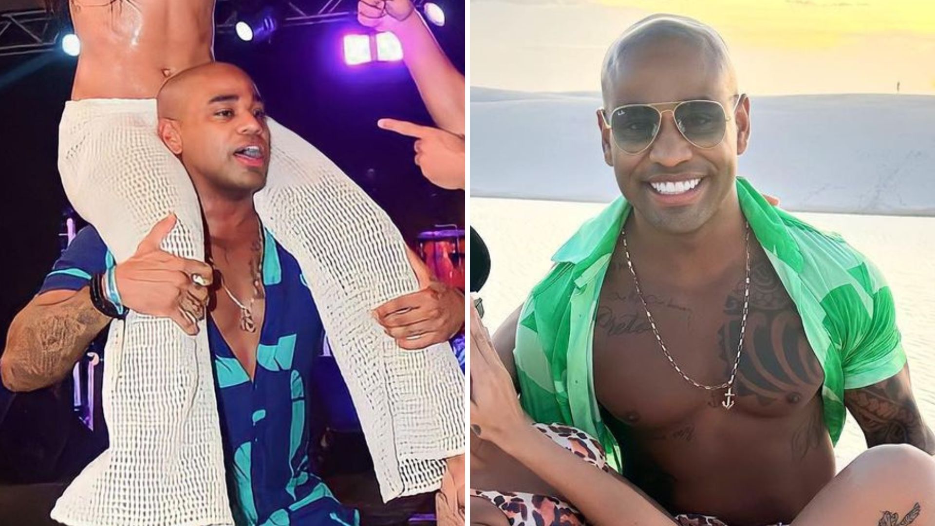 Cezar Black se declara para ex-BBB e surpreende:  “Sou imensamente feliz”