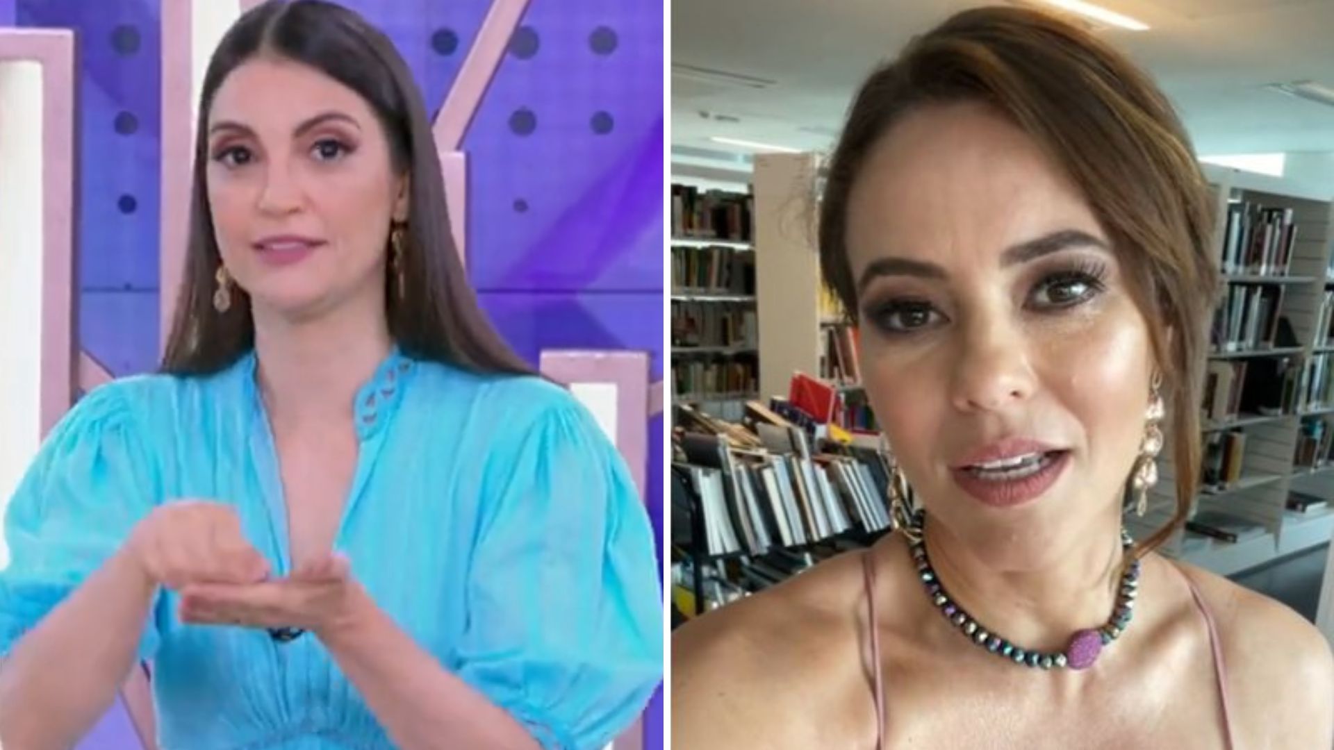 Chris Flores se irrita após Paolla Oliveira receber cobrança inusitada: “Deixa ela”