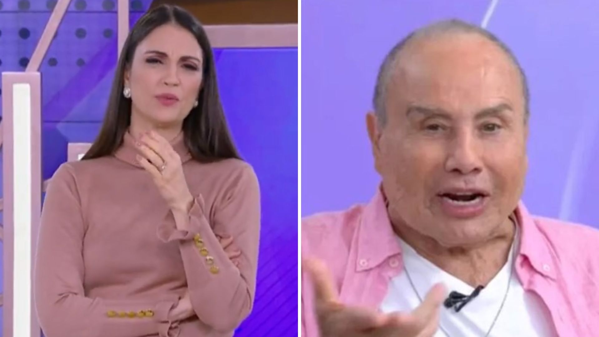 Chris Flores tenta contornar quebra-pau caótico e rebate críticas contra Stênio Garcia: “Lição”