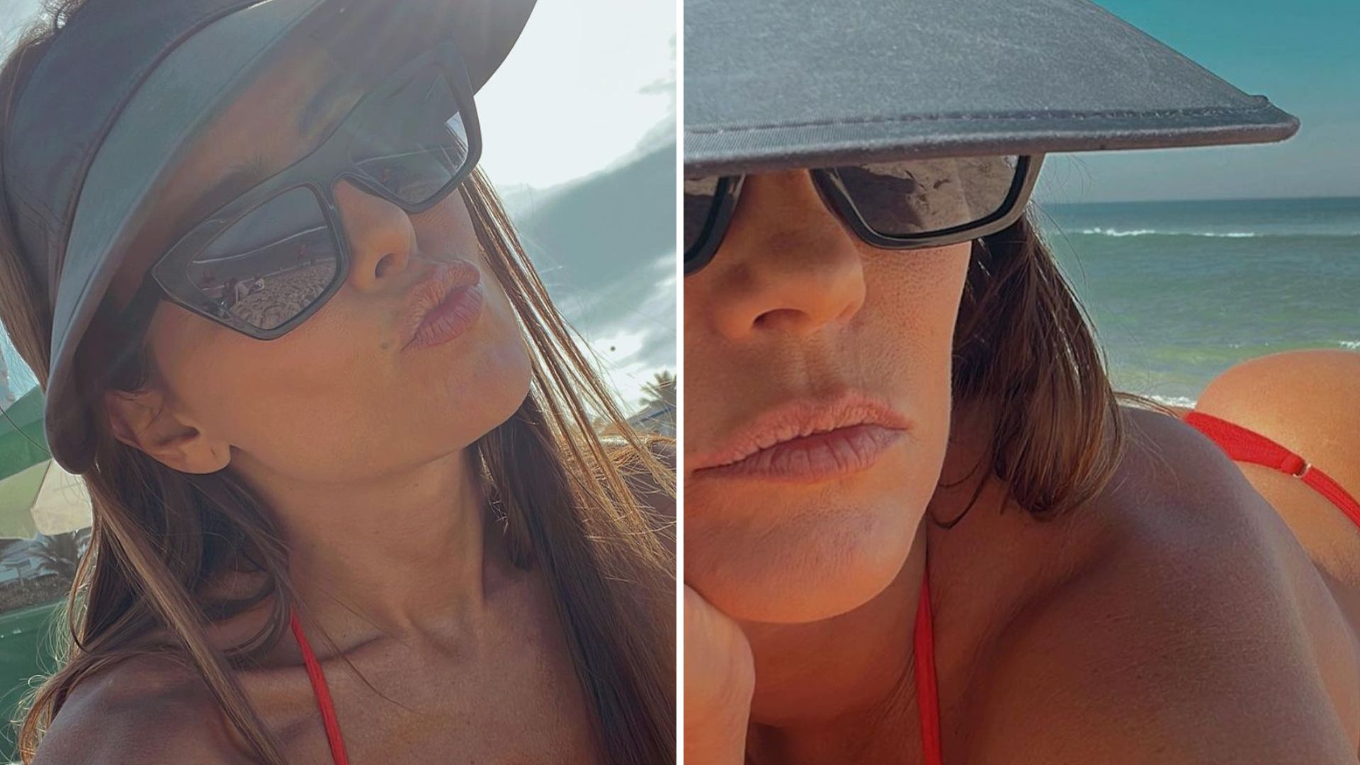 De bruços, Deborah Secco torra bumbum de fio-dental e web se derrete: “Divina”