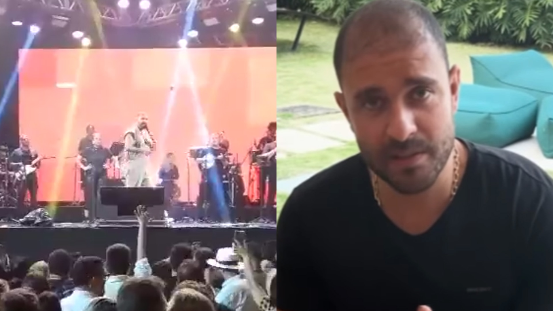 Diogo Nogueira causa polêmica ao detonar Bolsonaro em palco de show: “Aquela besta”