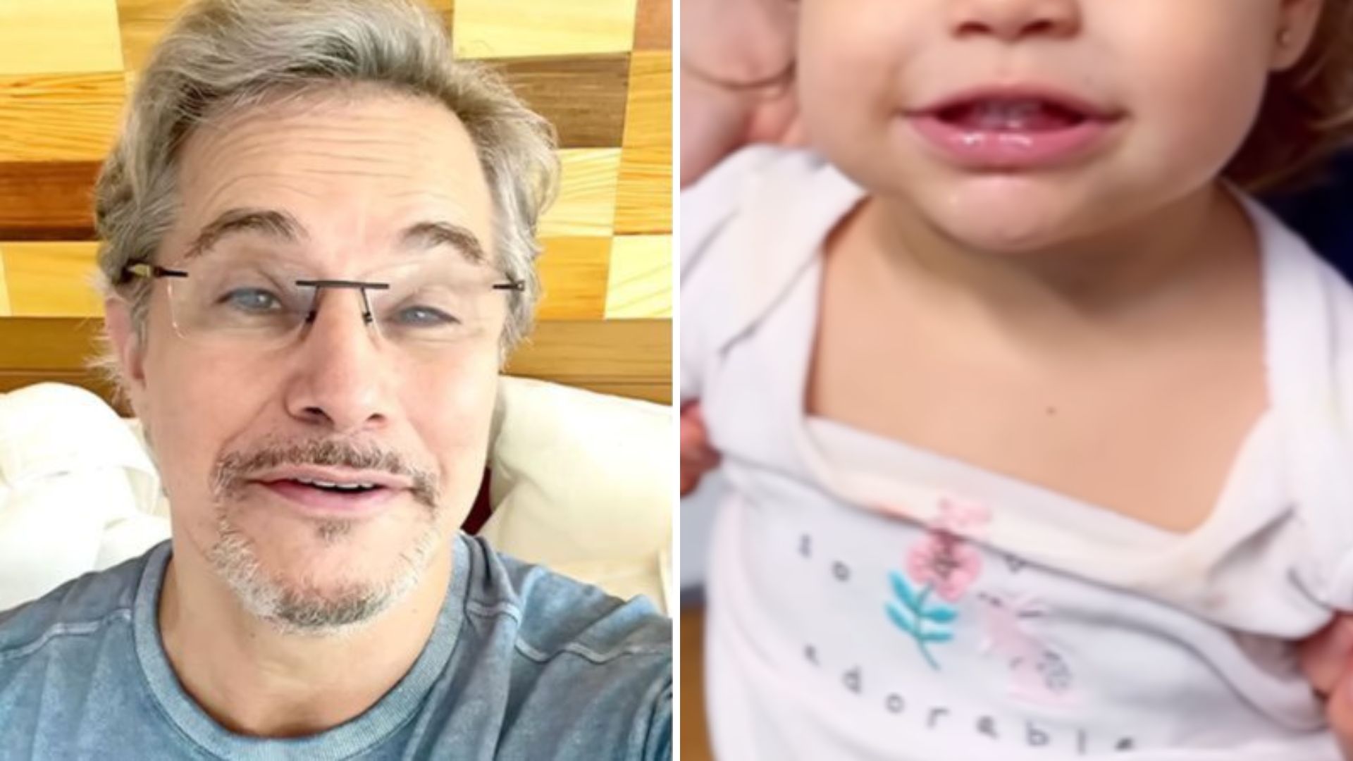 Flagra no shopping! Rosto da caçula de Edson Celulari chama atenção: ‘A criança’
