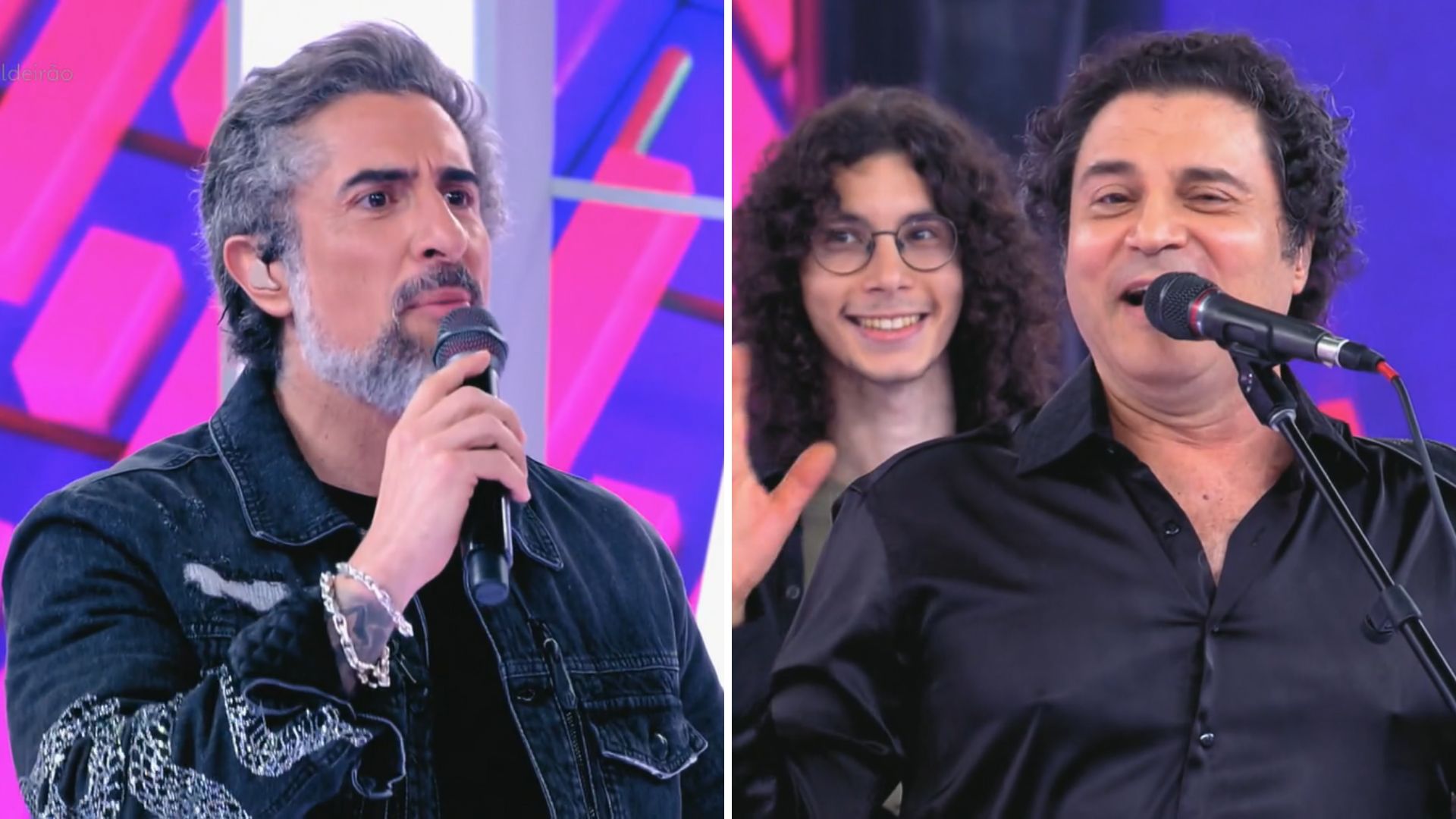 Errou? Roberto Frejat comete gafe ao falar sua idade no ‘Caldeirão’: “O que?”