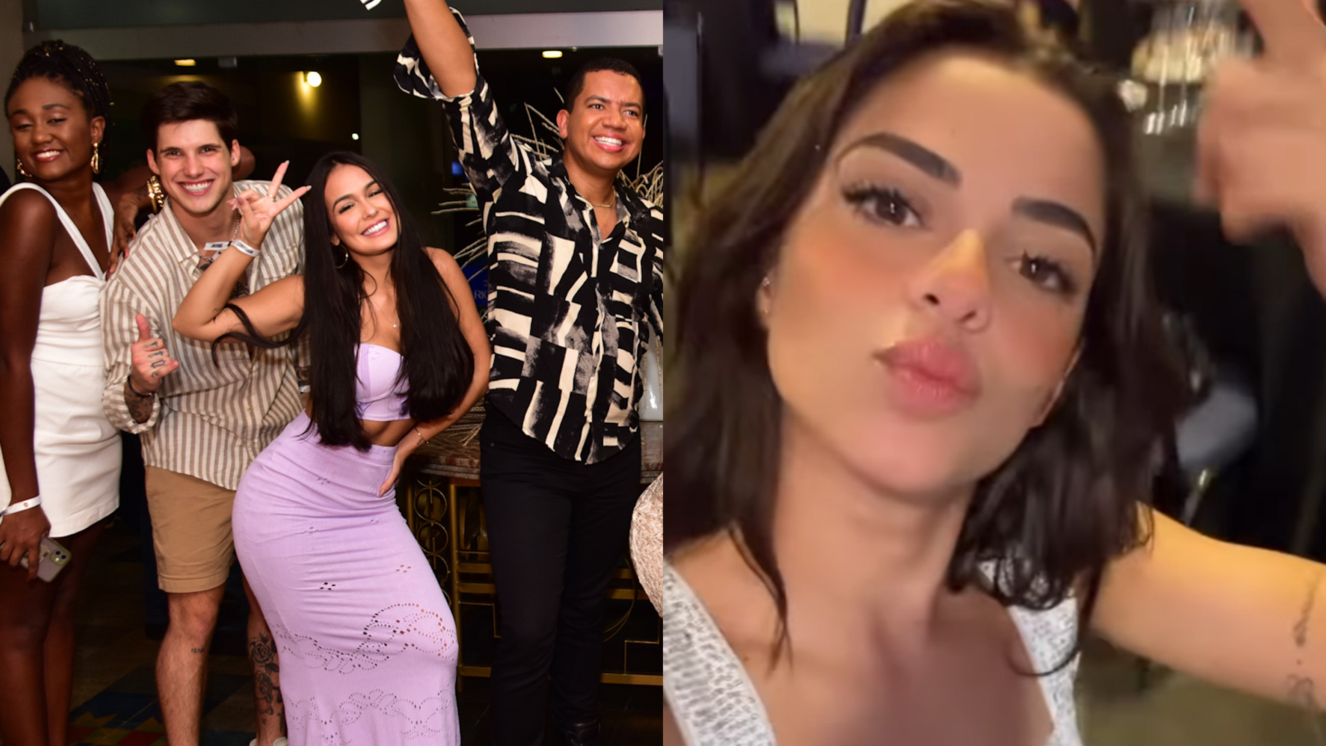 Treta prossegue? Ex-BBBs se reúnem e posam para foto excluindo Key Alves