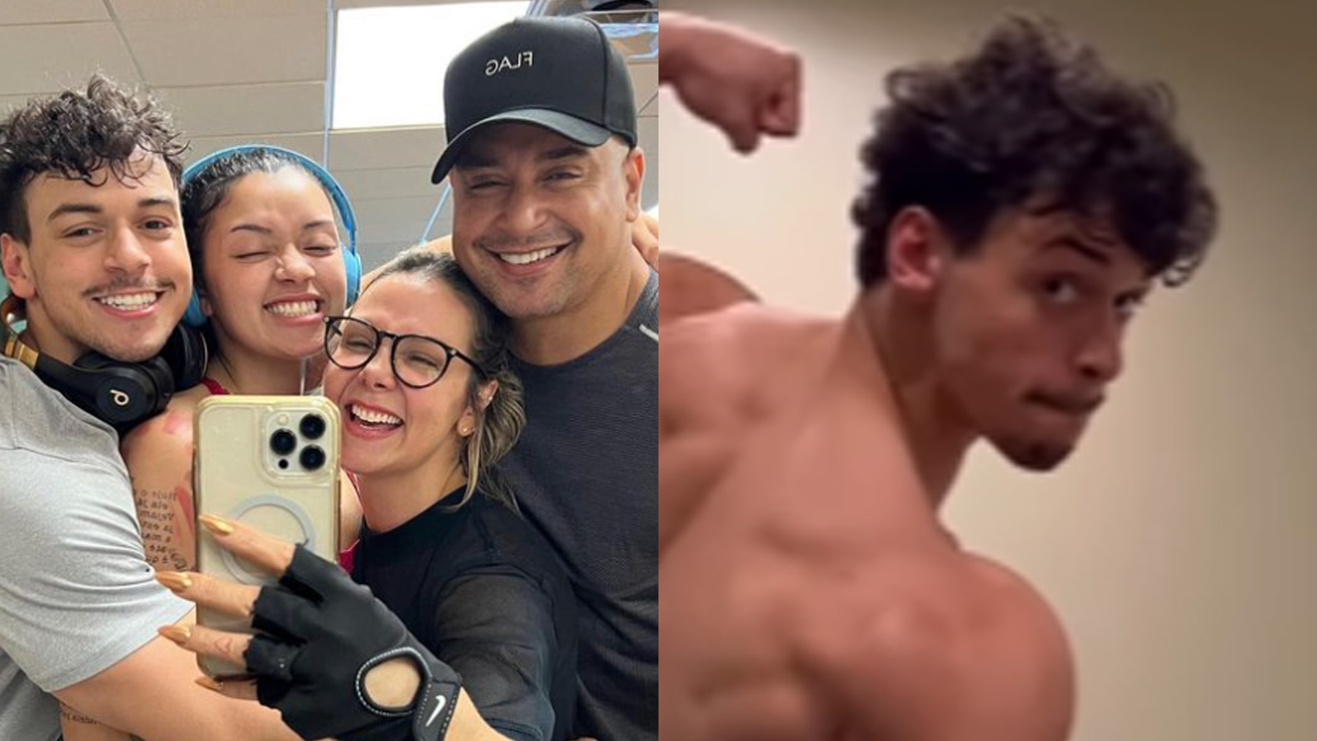 Maior que o pai? Filho de Carla Perez e Xanddy exibe músculos gigantes