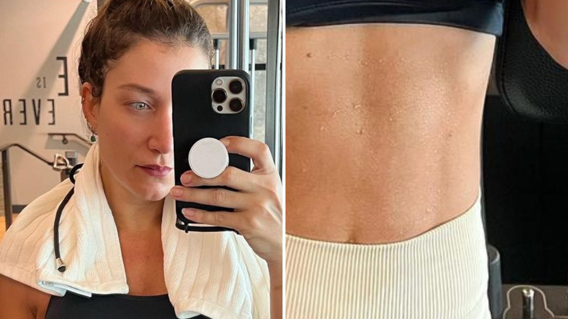 Já? Gabriela Pugliesi ostenta barriga definida seis meses pós-parto: “Tá gata demais”