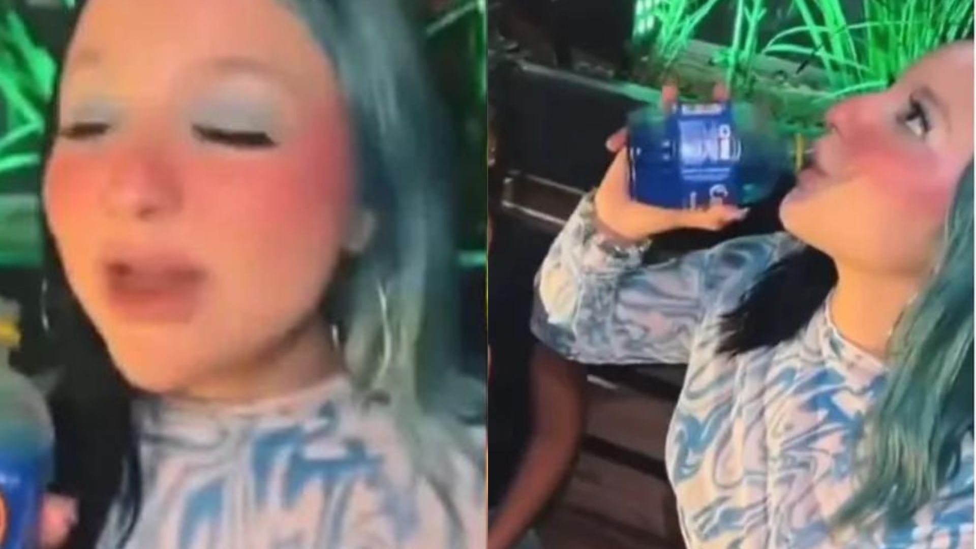 Que situação! Influenciadora é detonada por incentivar criança a beber: “Sem noção”