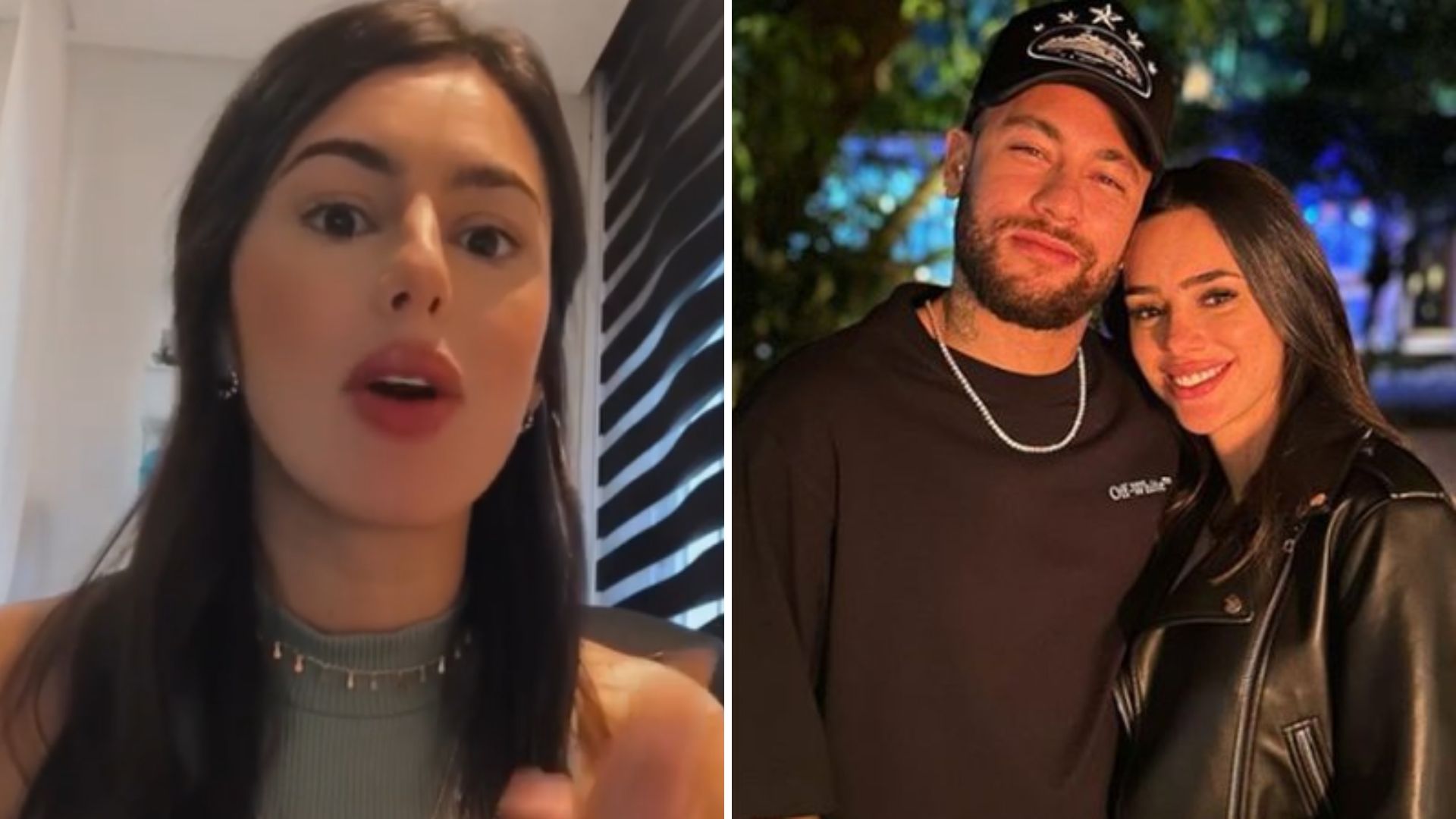 Irmã de Bruna Biancardi se revolta após traição de Neymar: “Sem conseguir assumir”