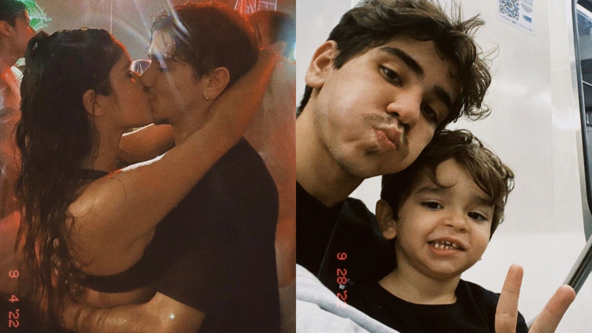 Pai solo, João Fernandes expõe relação entre filho e namorada: “Se amam”